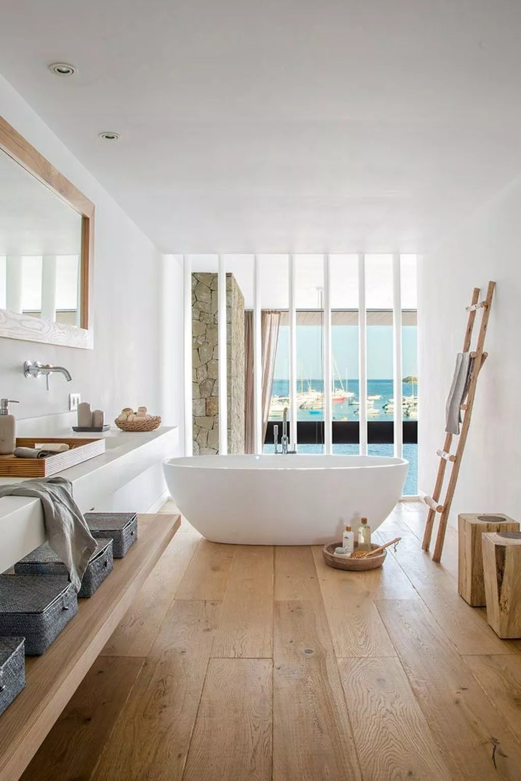 Haus "Colonia Beach" mit Blick auf das Wasser-Binnen