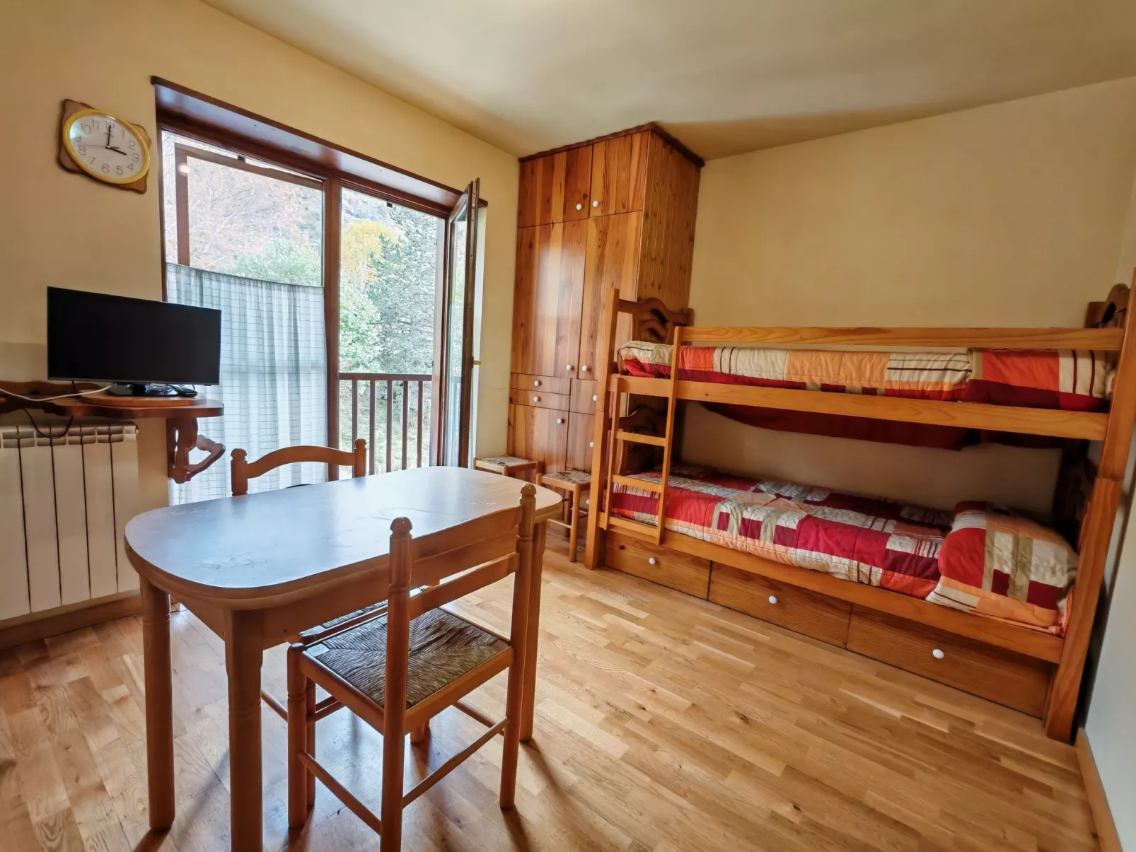 Studio mit Balkon und Licht Erta 11 Vall de Boí-Binnen