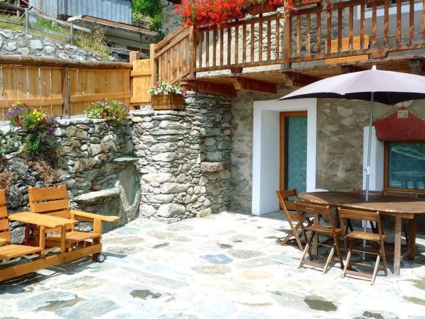 Drei-Zimmer-Wohnung La Mucca in Gignod-Binnen