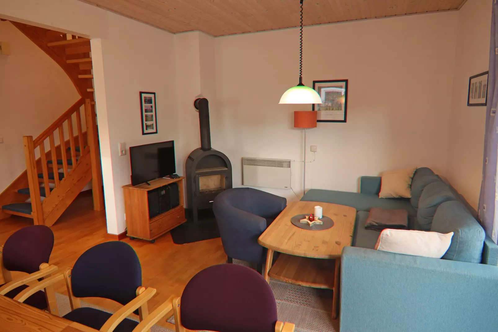 Teichrose 108 qm 9 Personen - Haus Nr 22B-Woonkamer