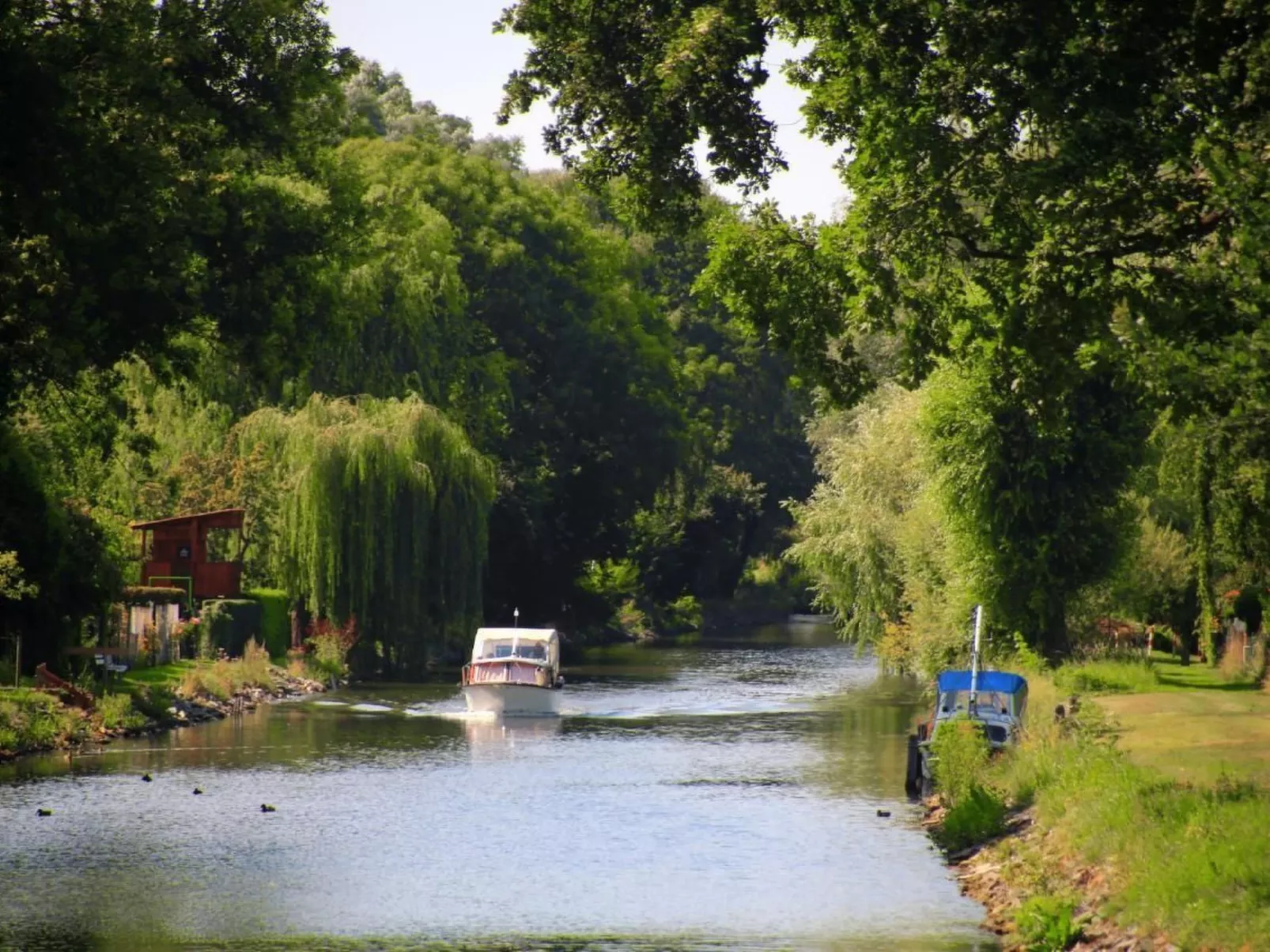 In Storkow mit Schönem Garten-Buiten