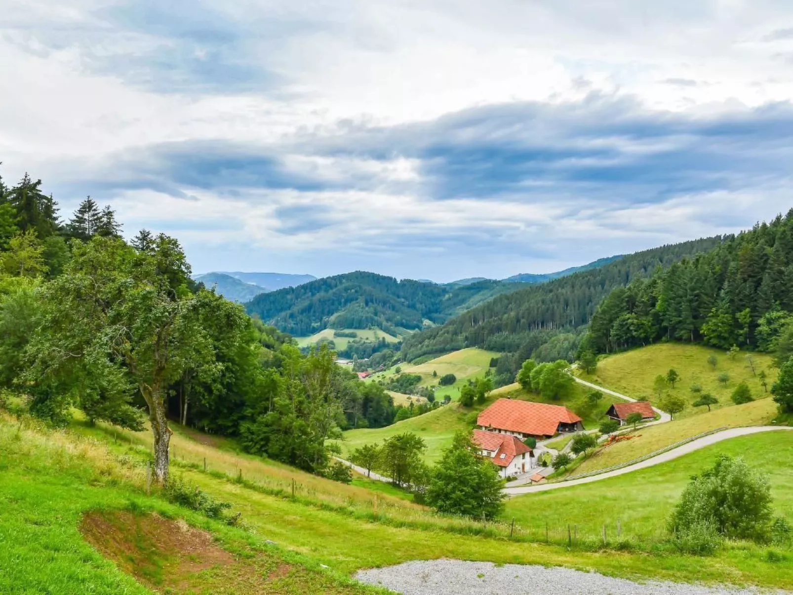 Haus mit Whirlpool, Sauna und Schwarzwaldblick-Buiten
