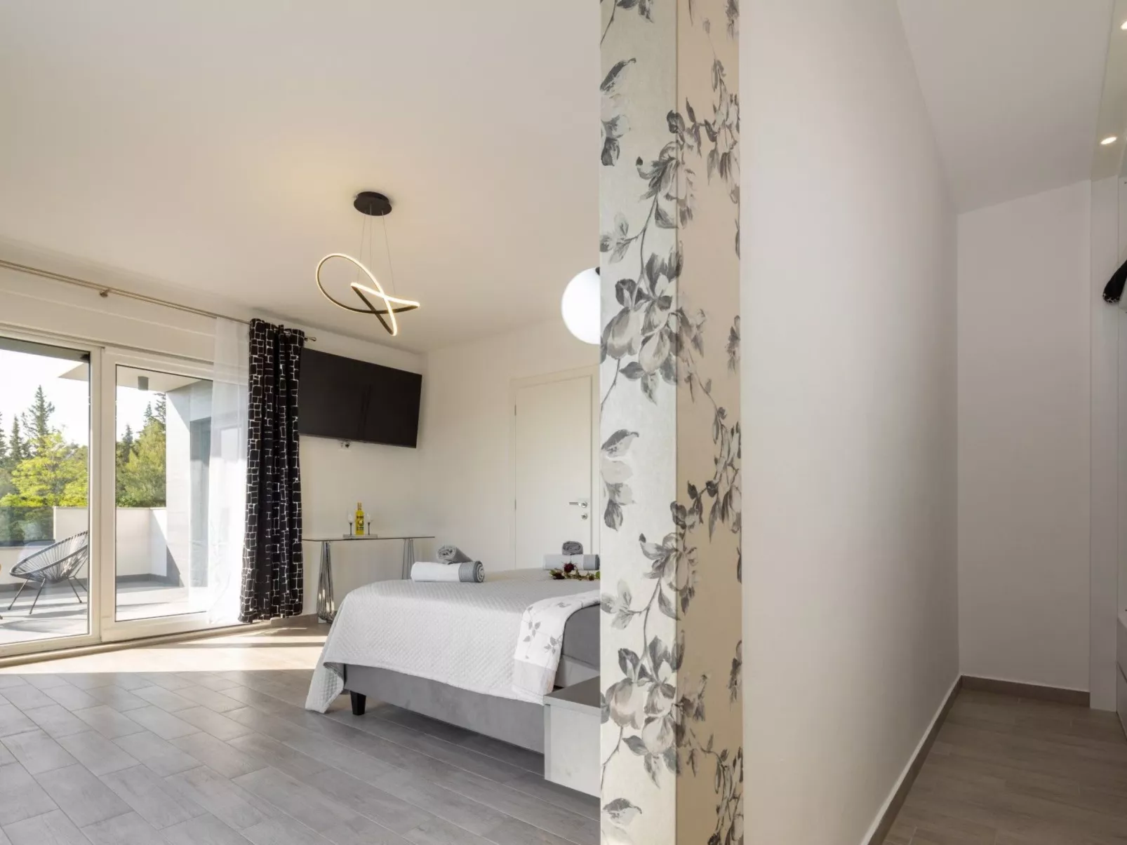 Villa Bura mit Pool und tollem Ausblick-Binnen