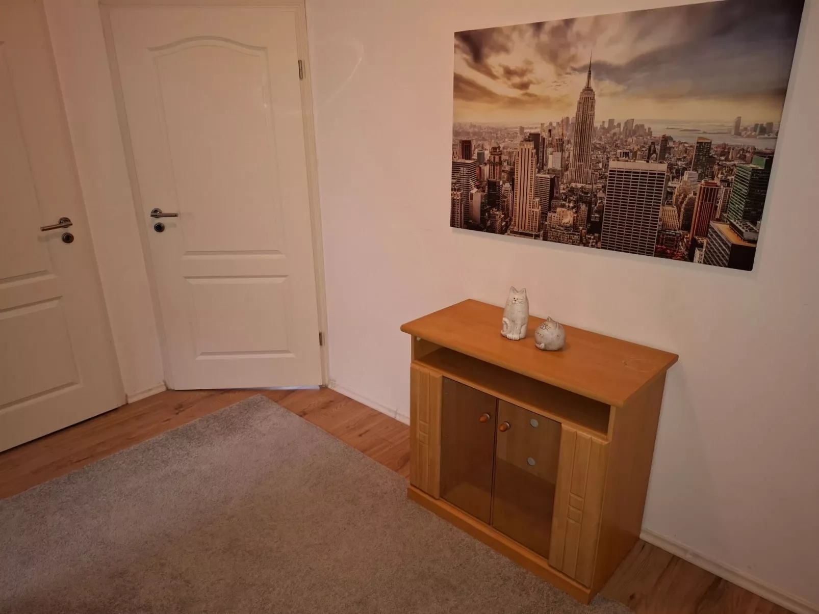 Private Ferienwohnung in Nordenham, großer Balkon-Binnen