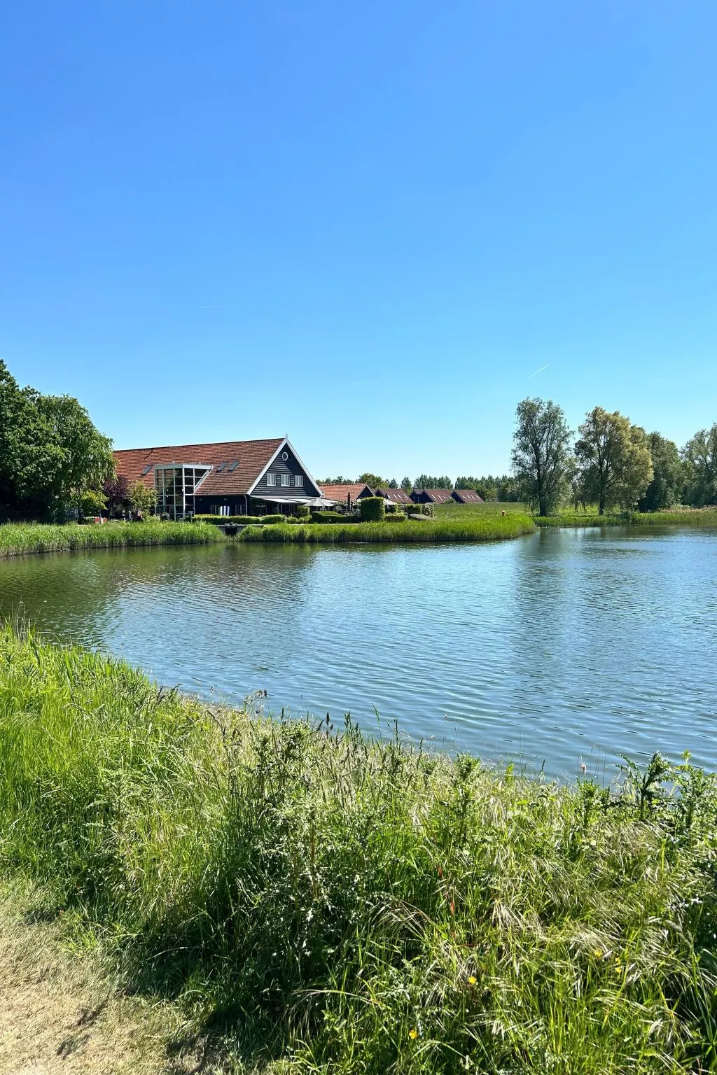 Winziges Sonnenhaus-Buiten