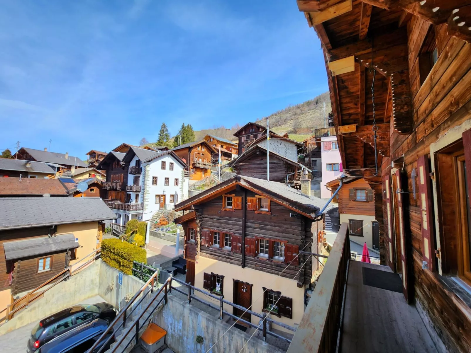 Typische Wohnung Le Ver Luisant. Val d'Hérens-Binnen