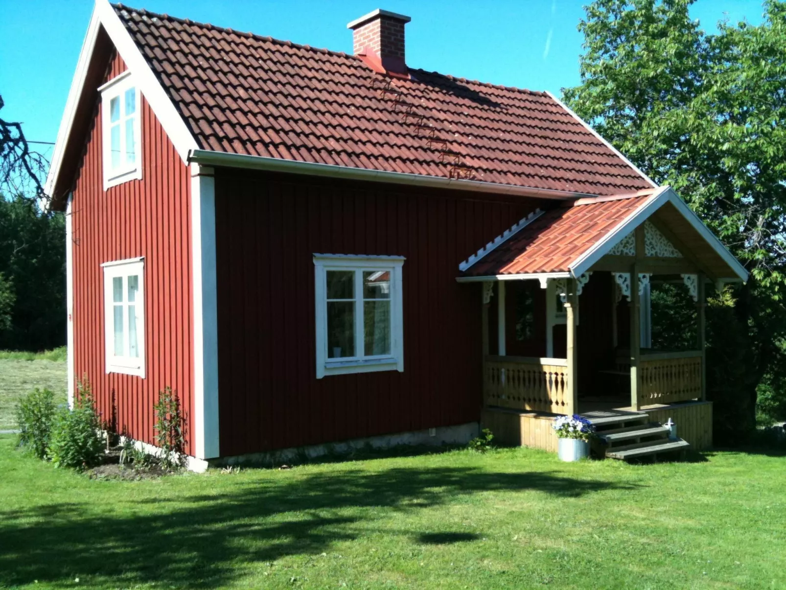 Kleines Ferienhaus auf dem Gelände eines Bauernhof-Image-tags.info