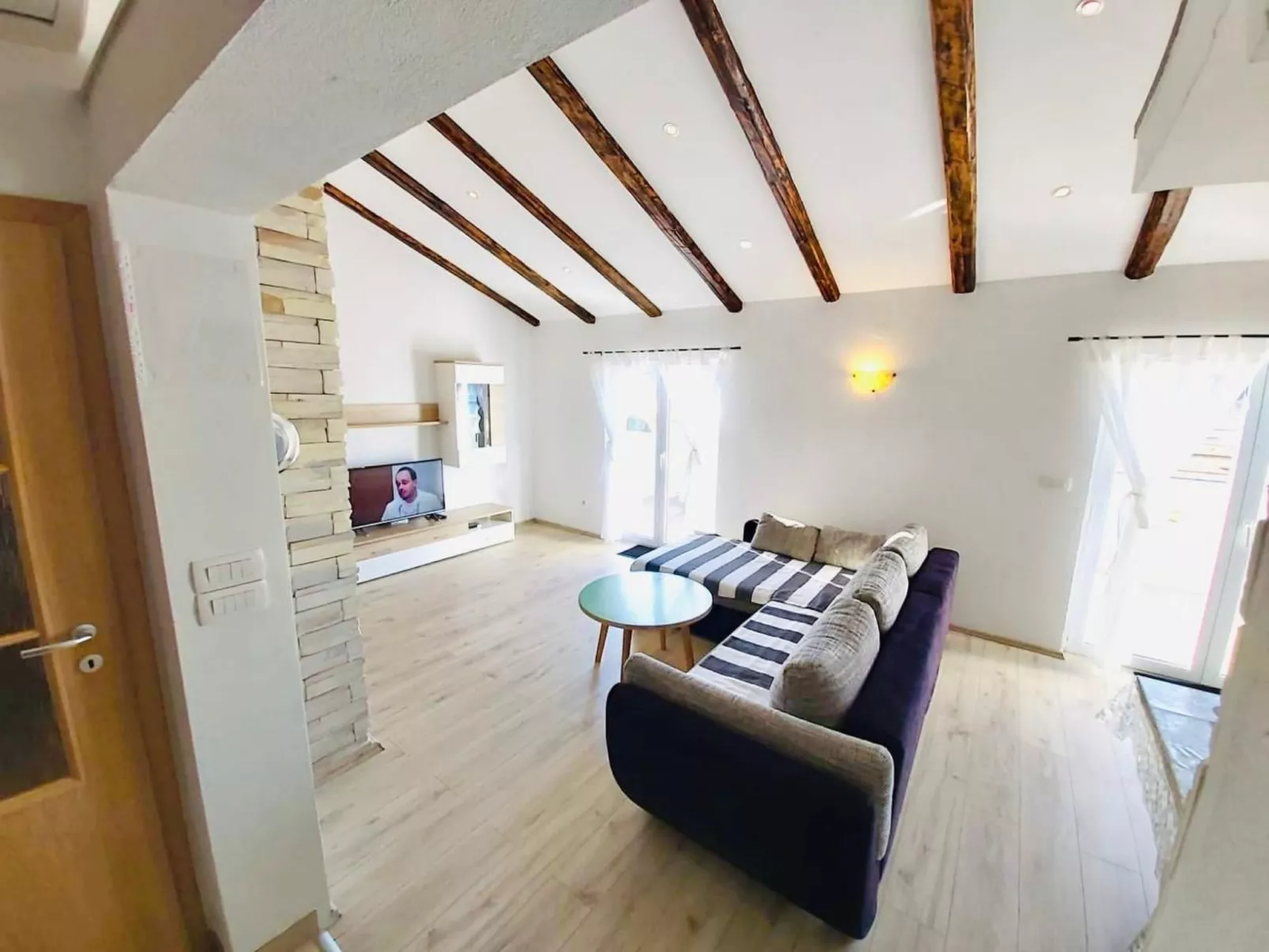 Apartment Karlo auf zwei Wohnebenen, mit Meerblick-Binnen