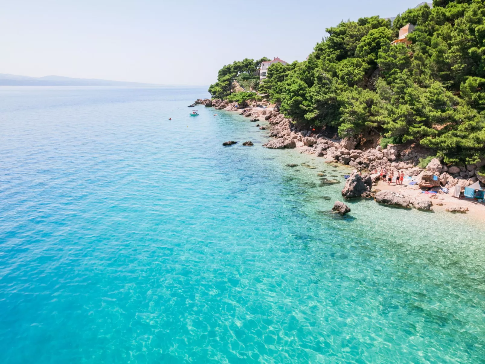 Charmantes Ferienhaus in Medići mit Privatem Pool-Buiten