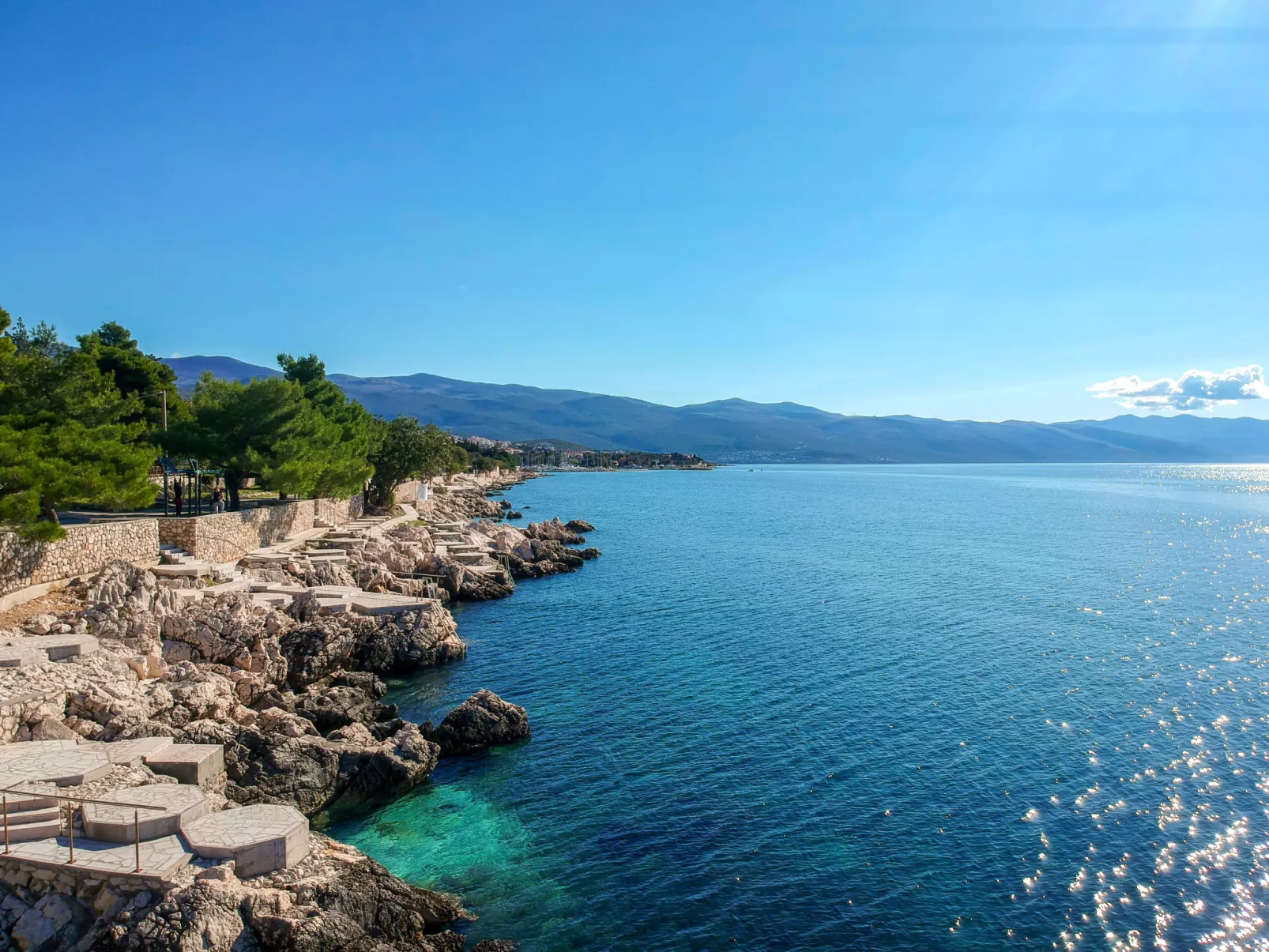 Wohnung für max. 5 Personen mit Terrasse-Omgeving