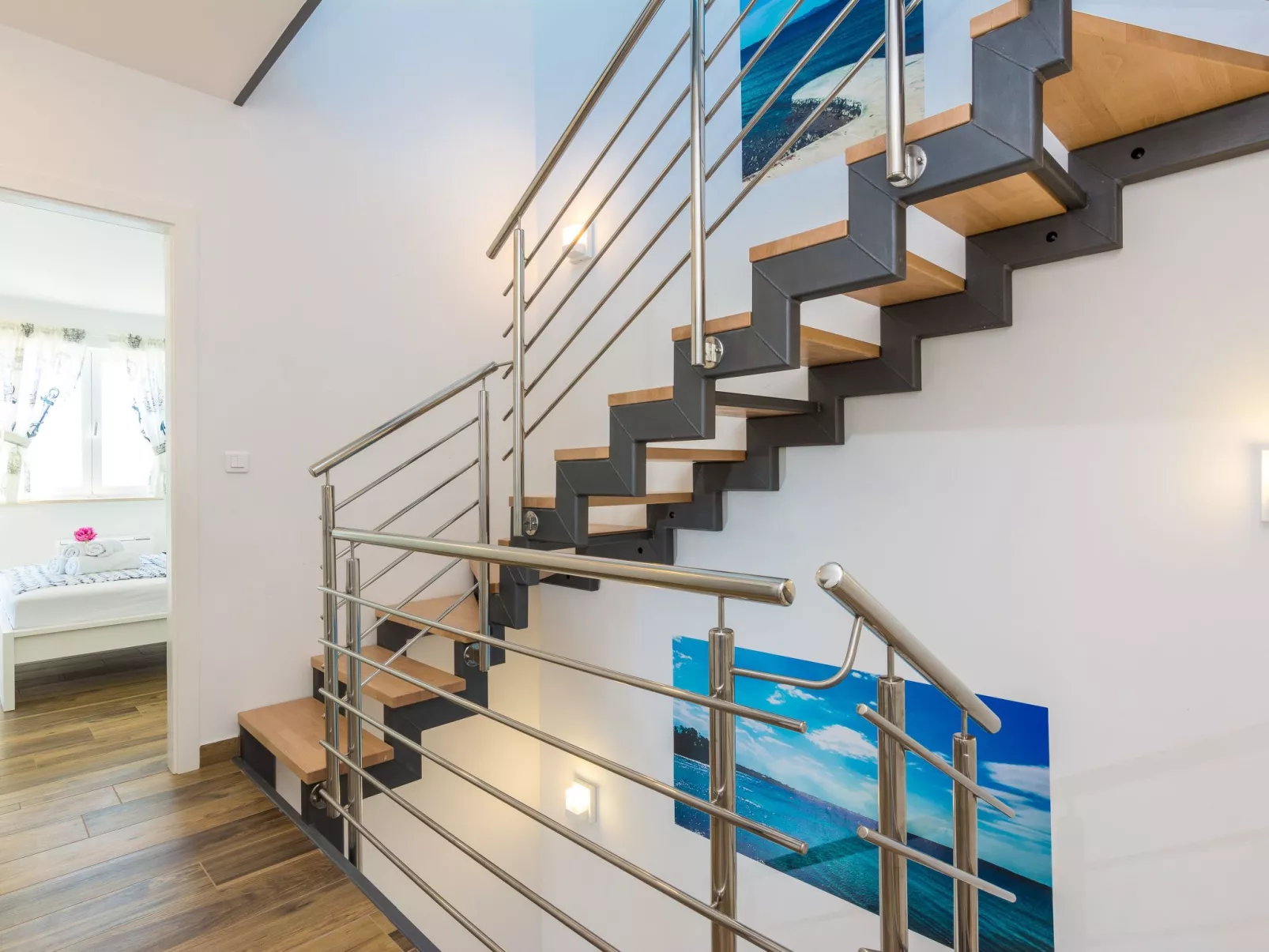 Strandvilla "Miri Olive" mit beheiztem Pool-Binnen