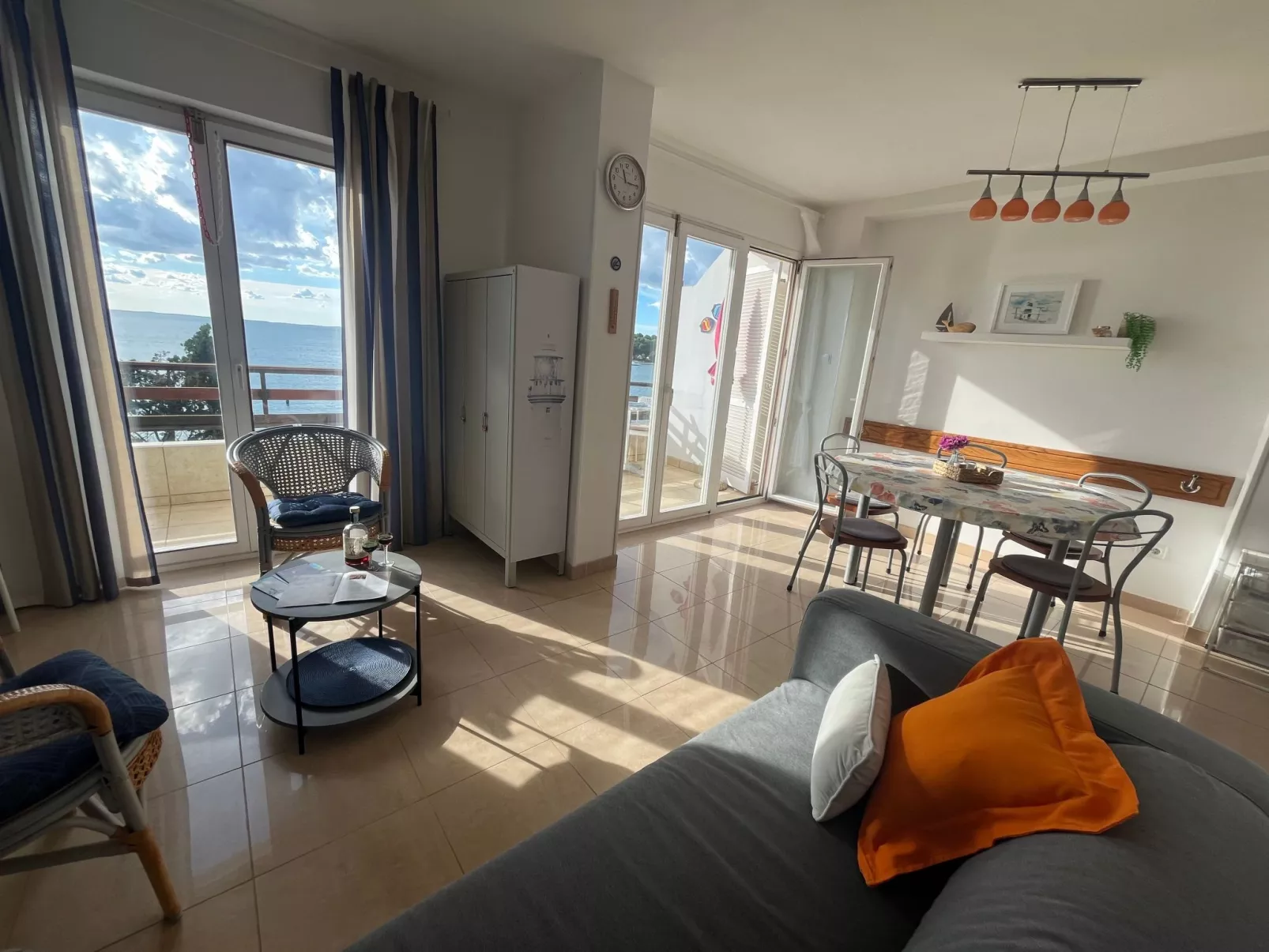 Apartment Marijana mit Meerblick-Binnen