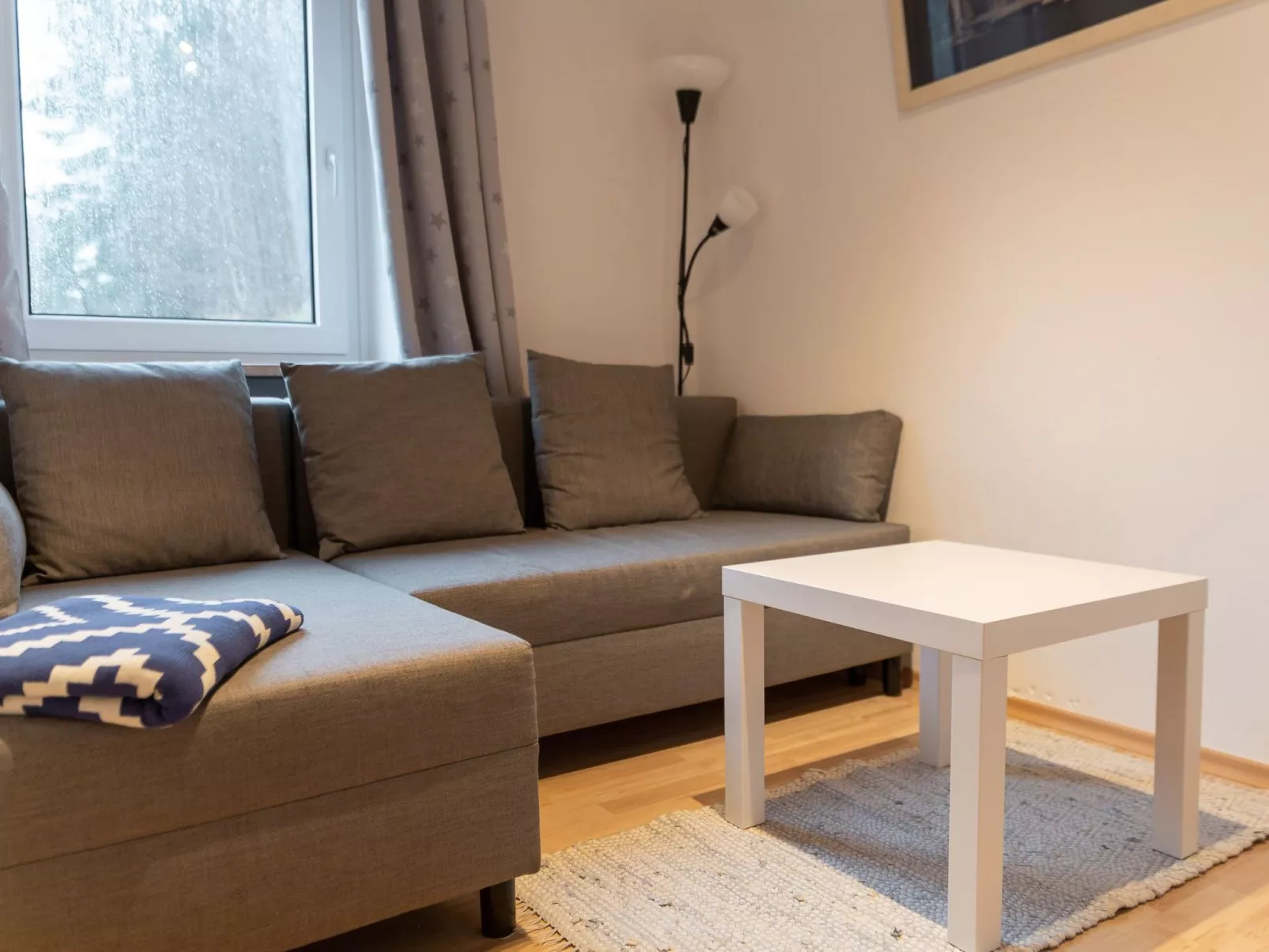 Mit zwei Schlafzimmern und Terrasse-Binnen