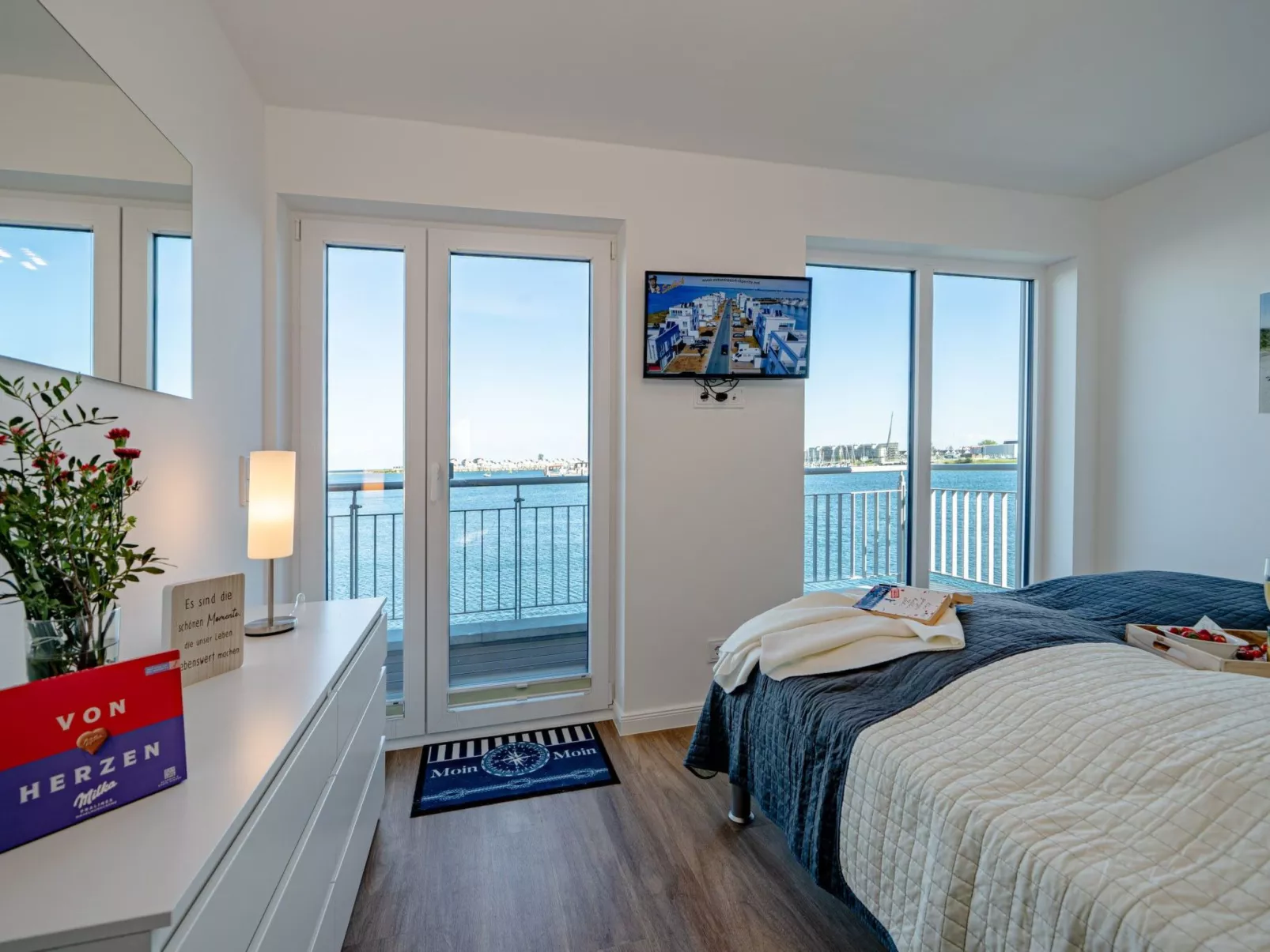 Schleivilla Hafenblick by Seeblick Ferien ORO-Binnen