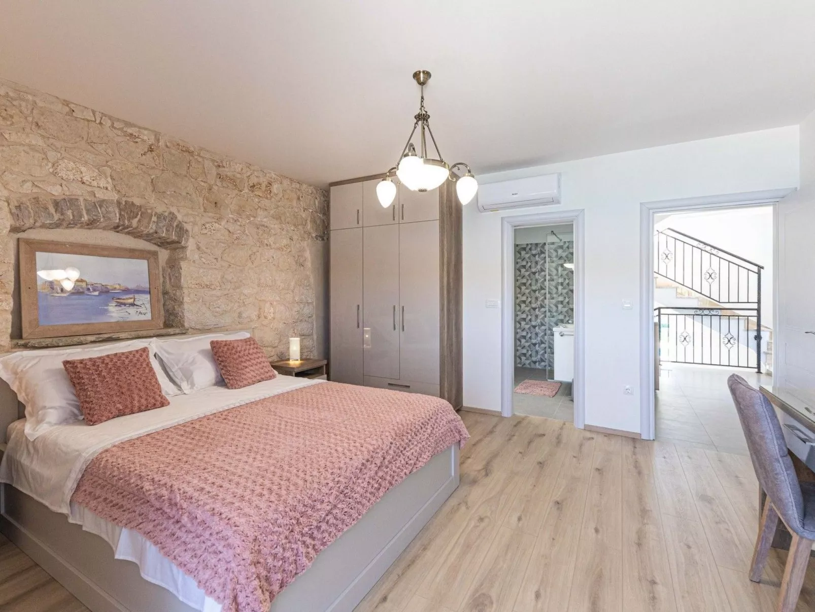 Steinvilla am Strand Nina - EOS CROATIA-Binnen