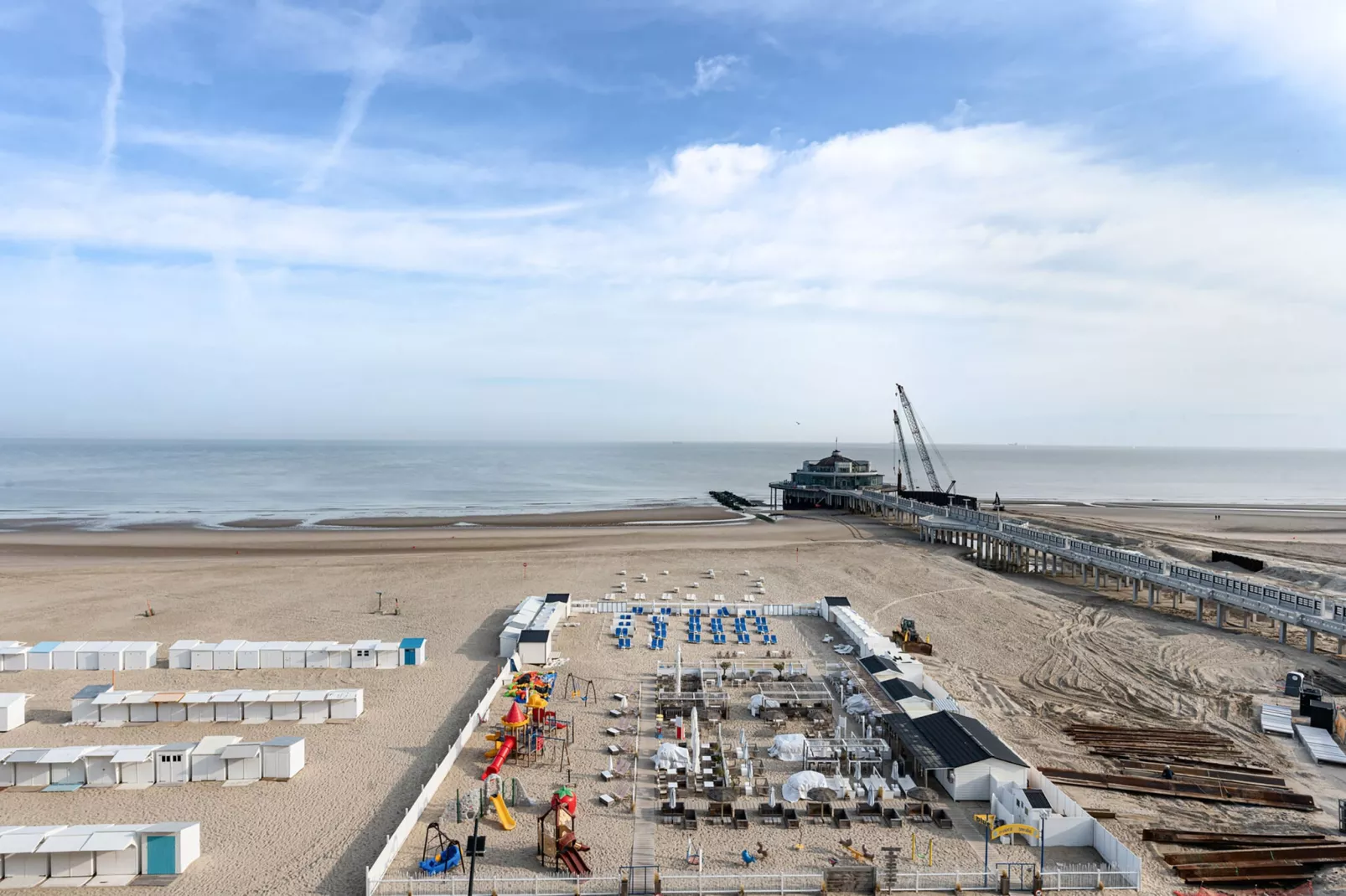 Beach-Uitzicht zomer