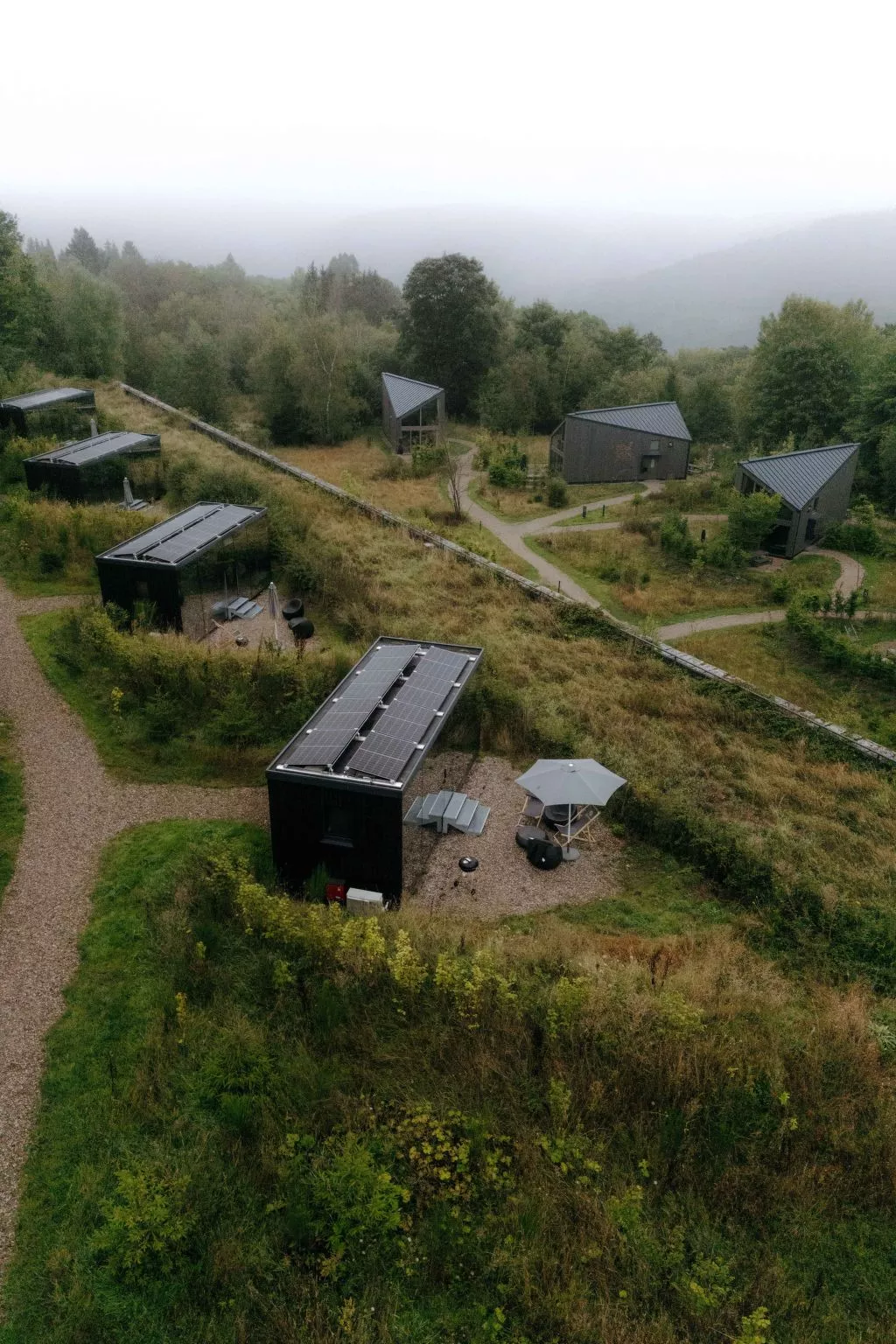 (6)Cabin Style Sauna-Buiten