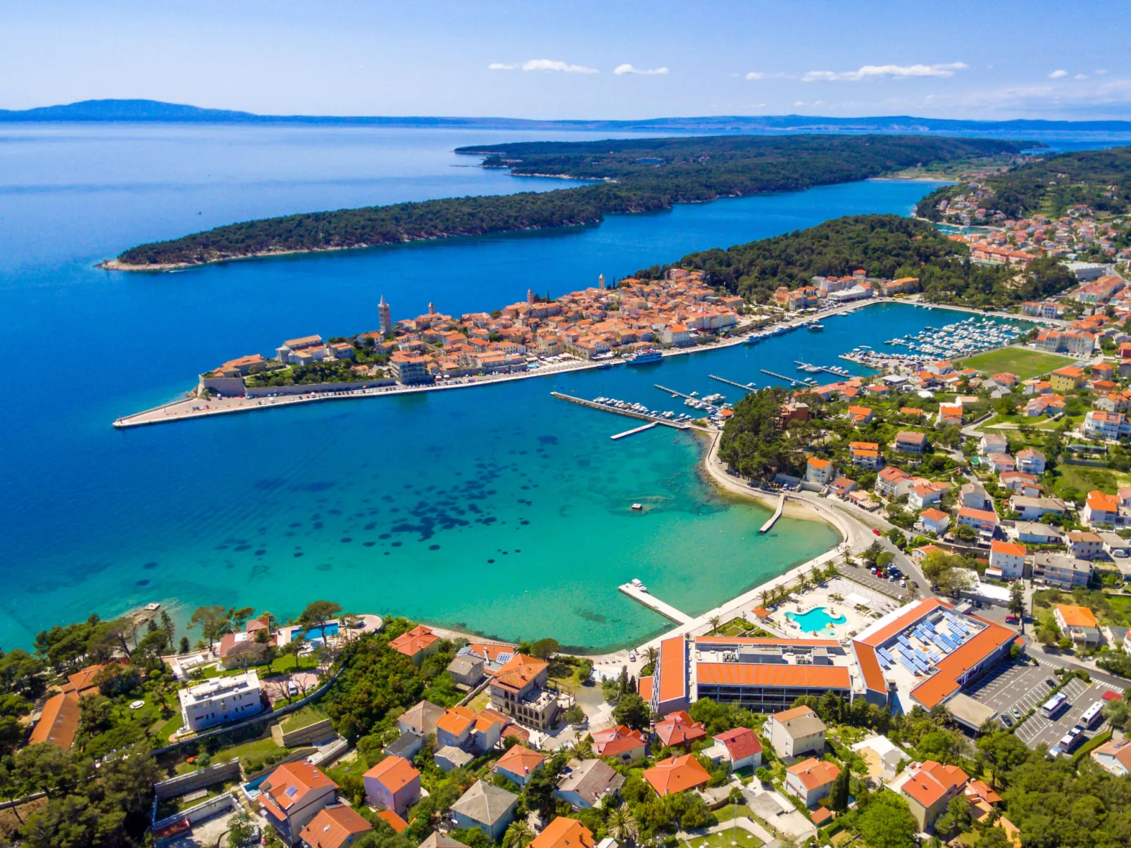 Insel Rab Jadro-Omgeving