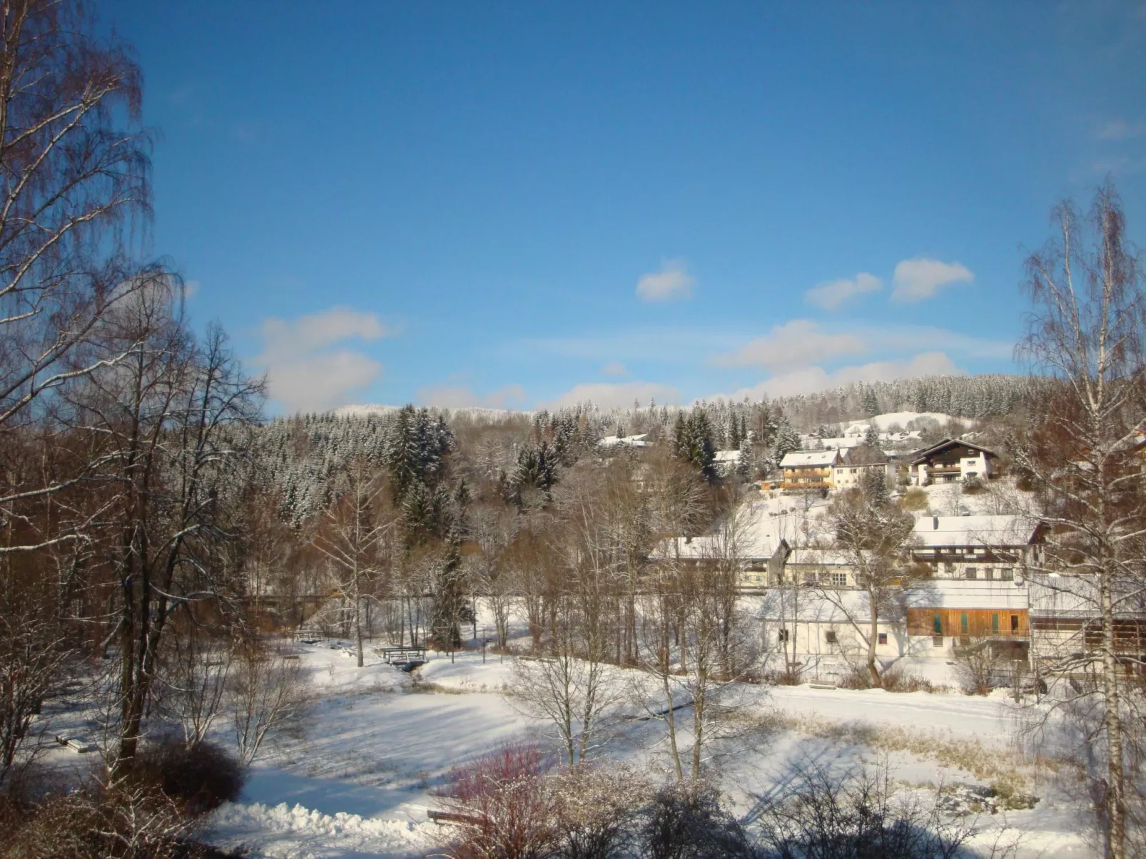 In Bayerisch Eisenstein mit Garten-Buiten