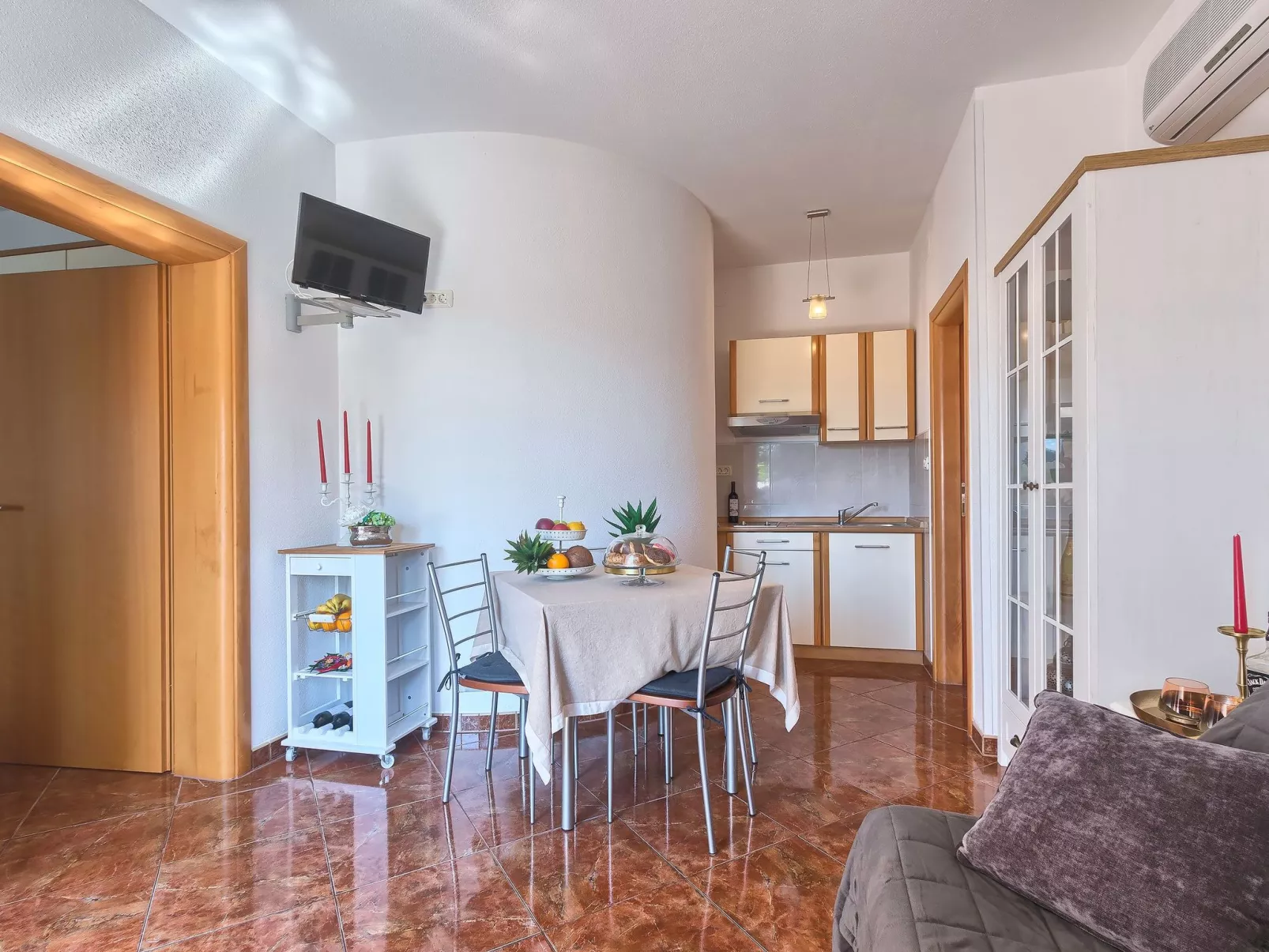 Für zwei Personen mit Terrasse-Binnen