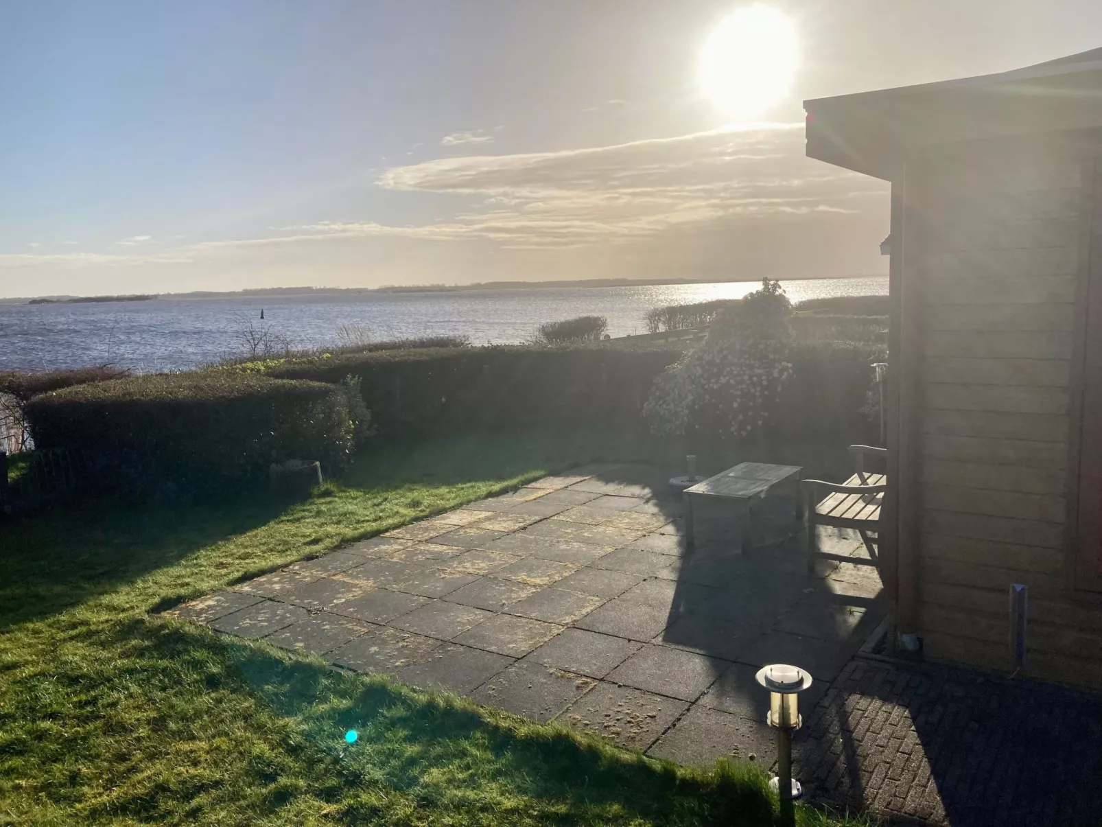 Haus Sonnenschein mit Blick auf das Lauwersmeer-Buiten