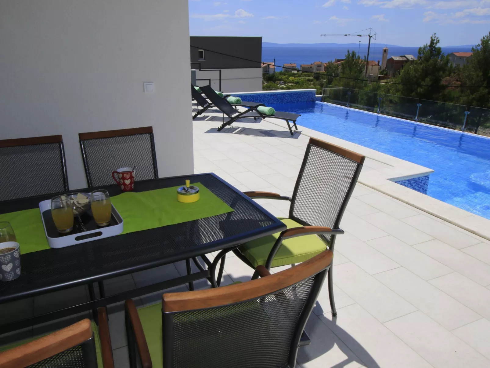 Villa Domus mit privatem beheiztem Infinity-Pool-Buiten