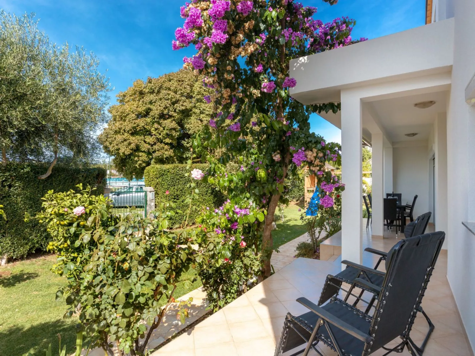 Für 6 Personen ca. 60 m&sup2; in Ližnjan, Istrien (Medulin und Umgebung)-Buiten