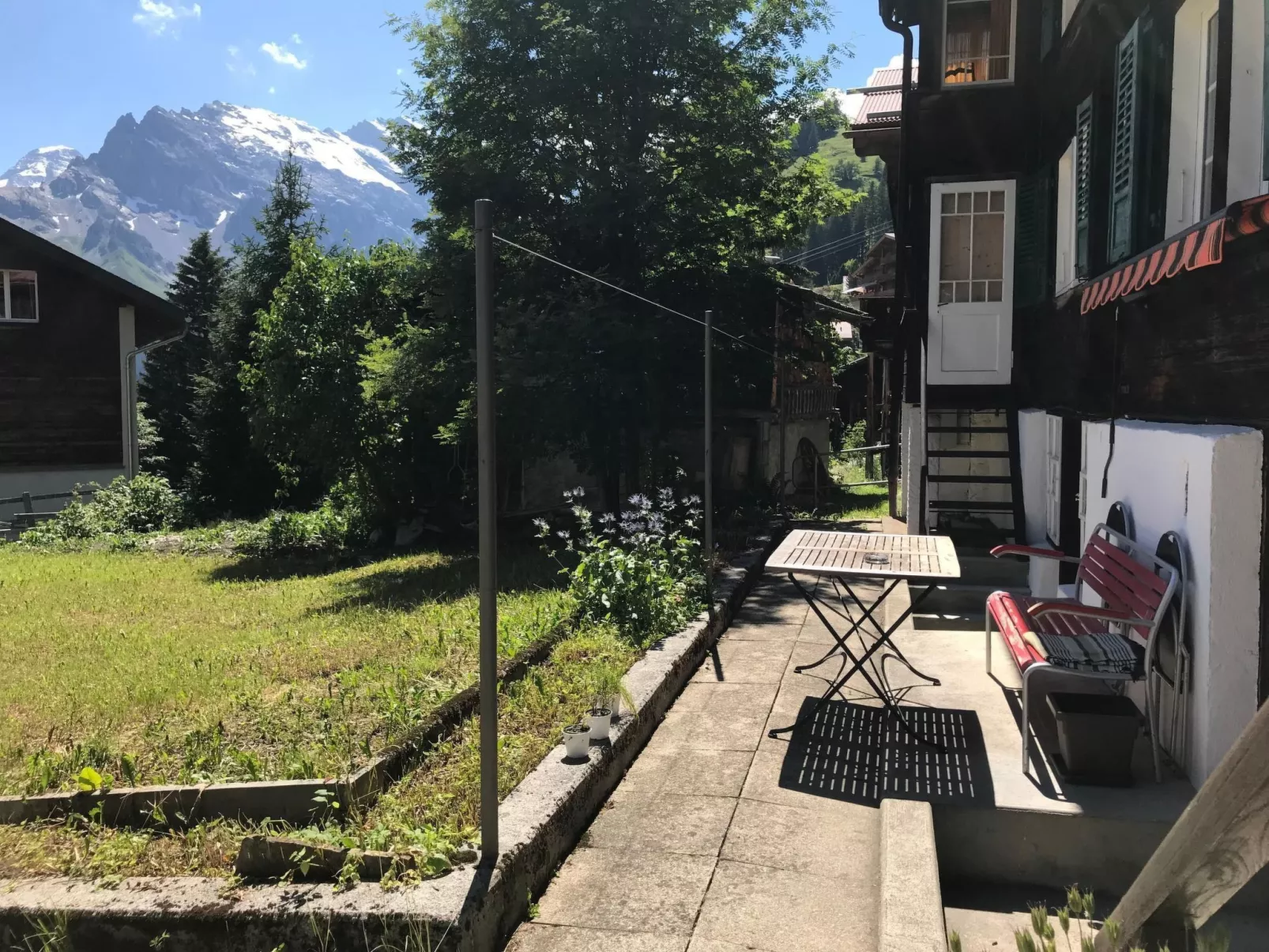 Chalet Alpenblick 4-Bett Wohnung-Buiten