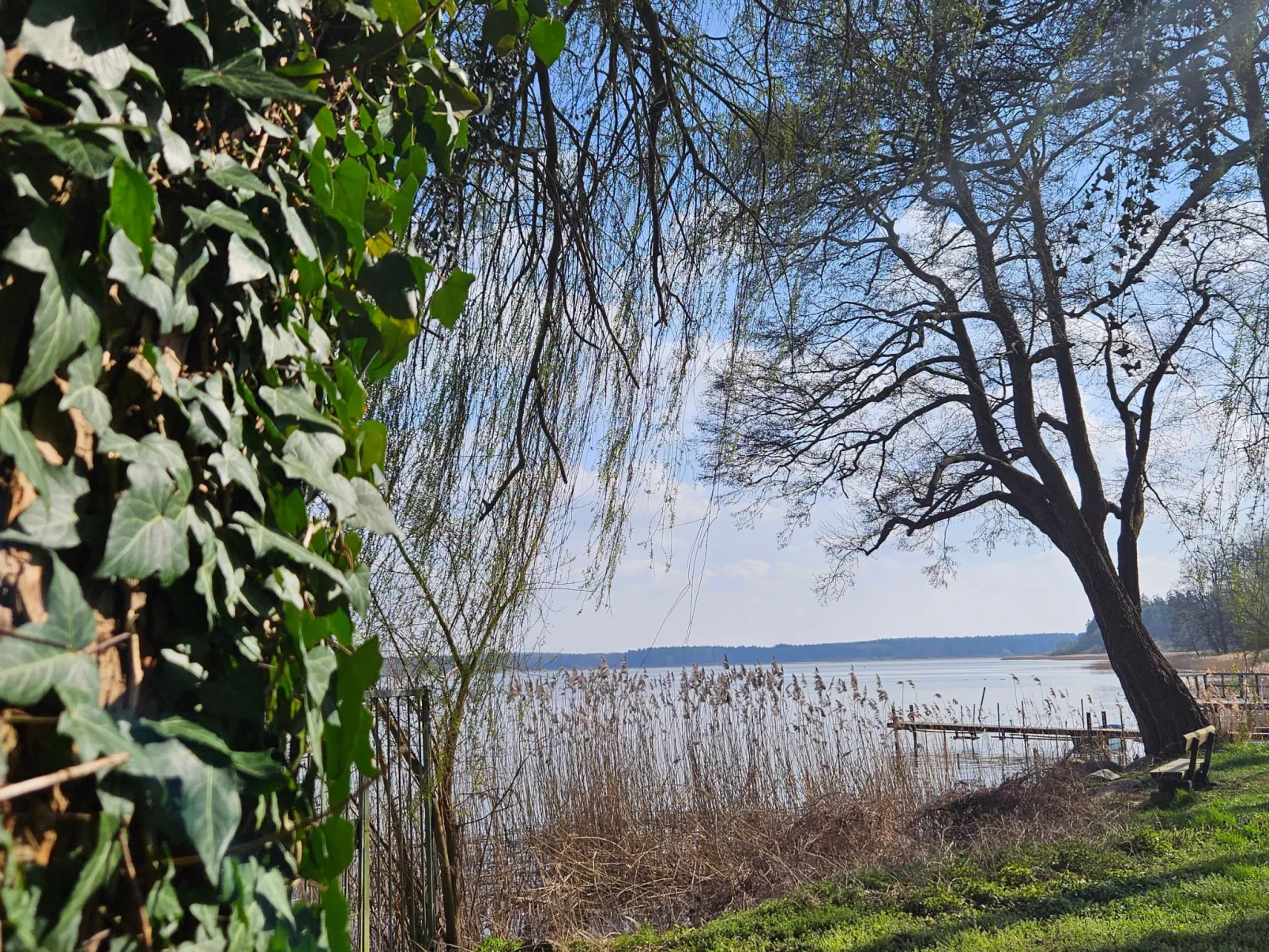 Charmante Ferienwohnung in Neukloster mit Terrasse-Buiten