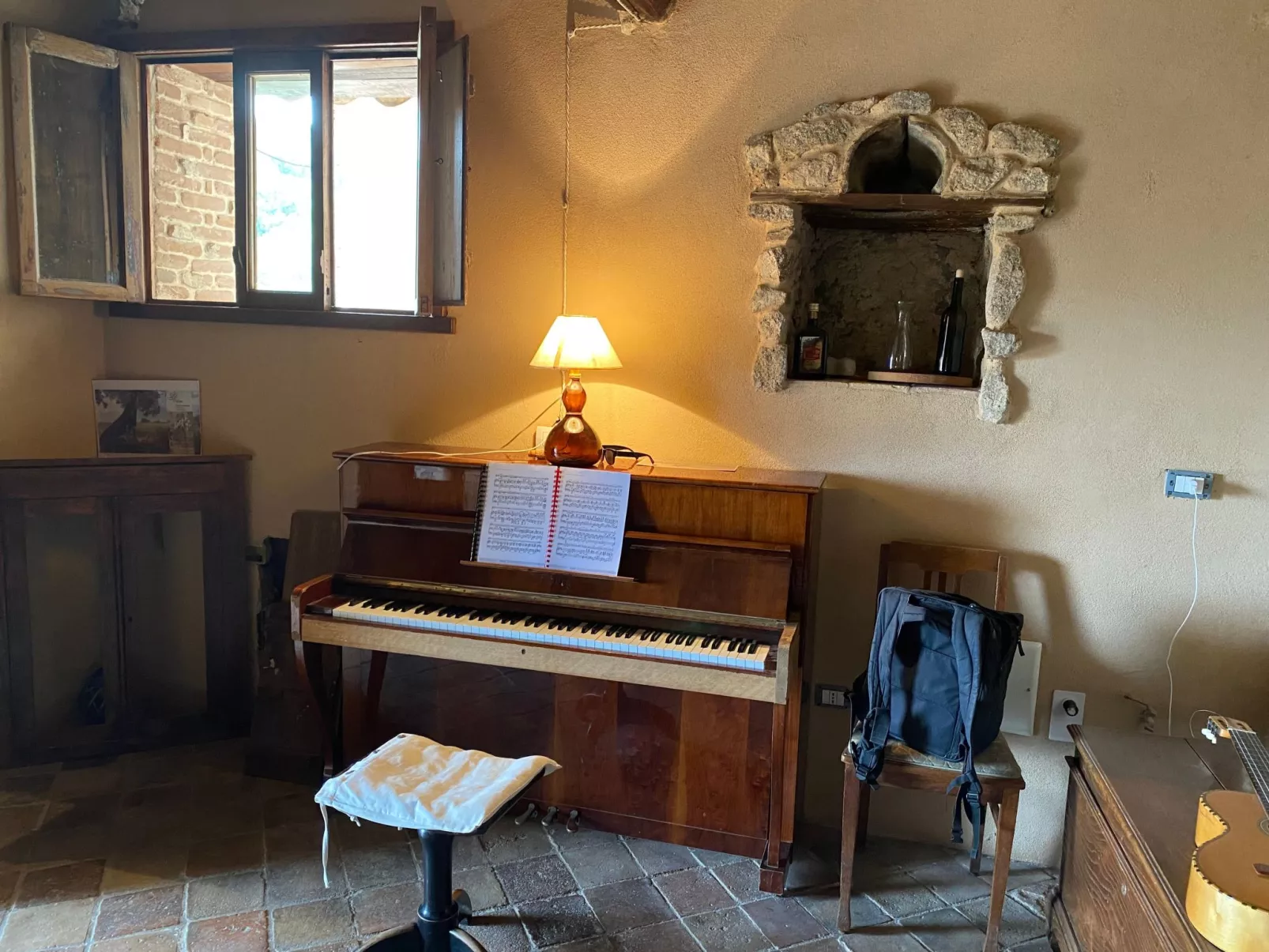 Großes Studio mit Terrasse mit Meerblick-Binnen