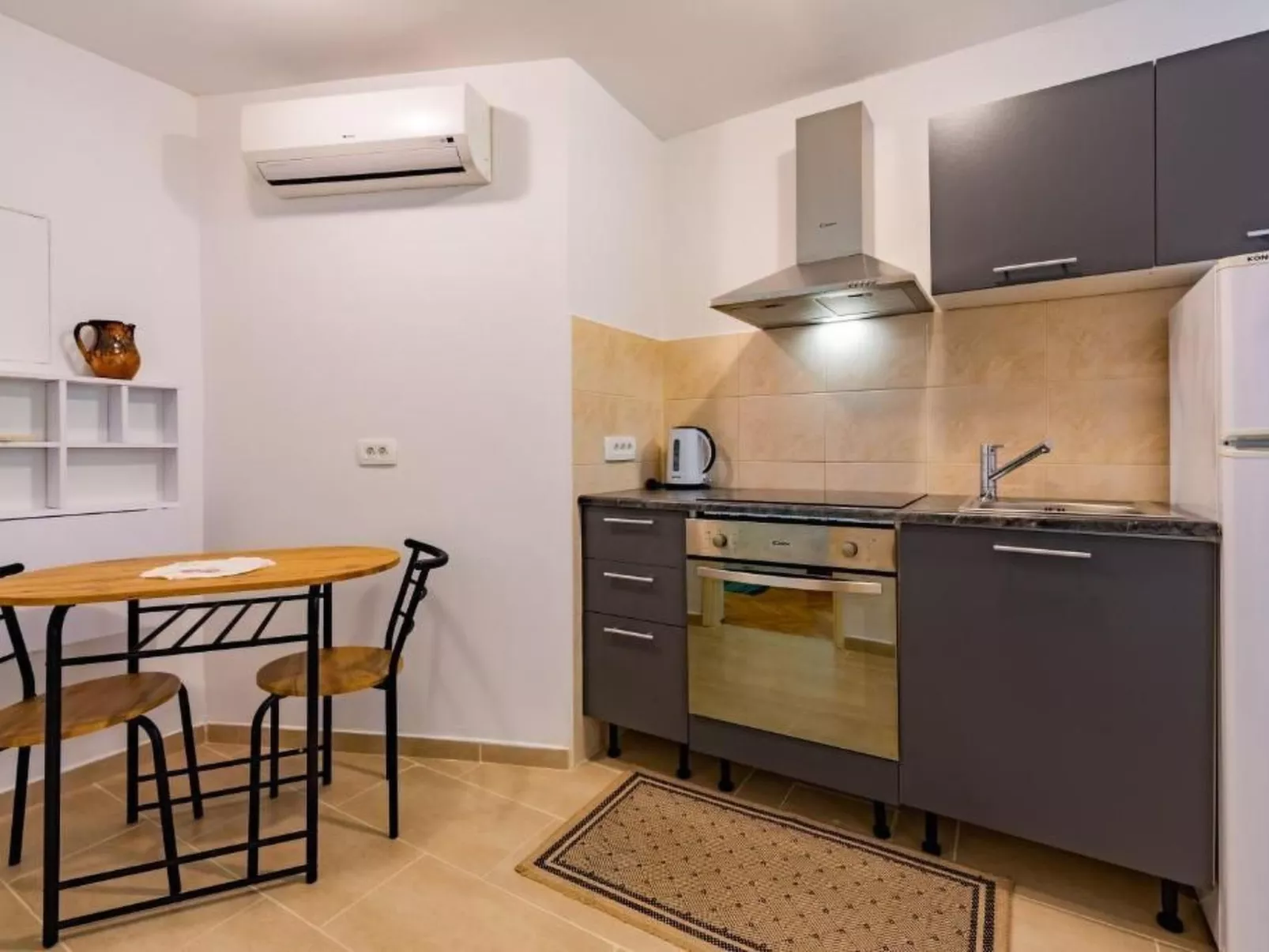 Wohnung in Lucija mit Garten-Binnen