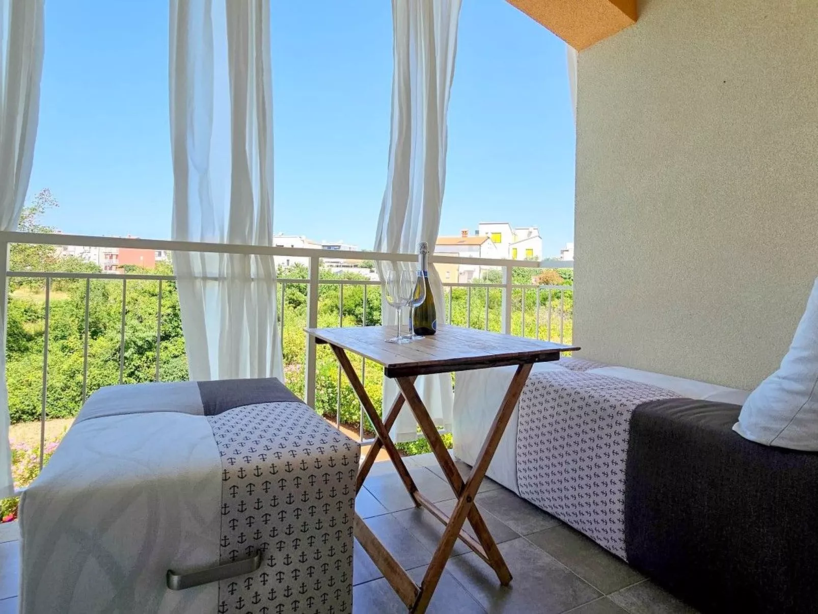 Für 3 Personen ca. 60 m&sup2; in Stancija Vinjeri Novigrad, Adriaküste Kroatien