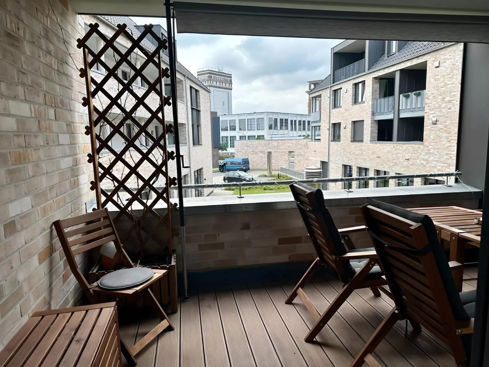 FeWo Am Citybogen-Buiten