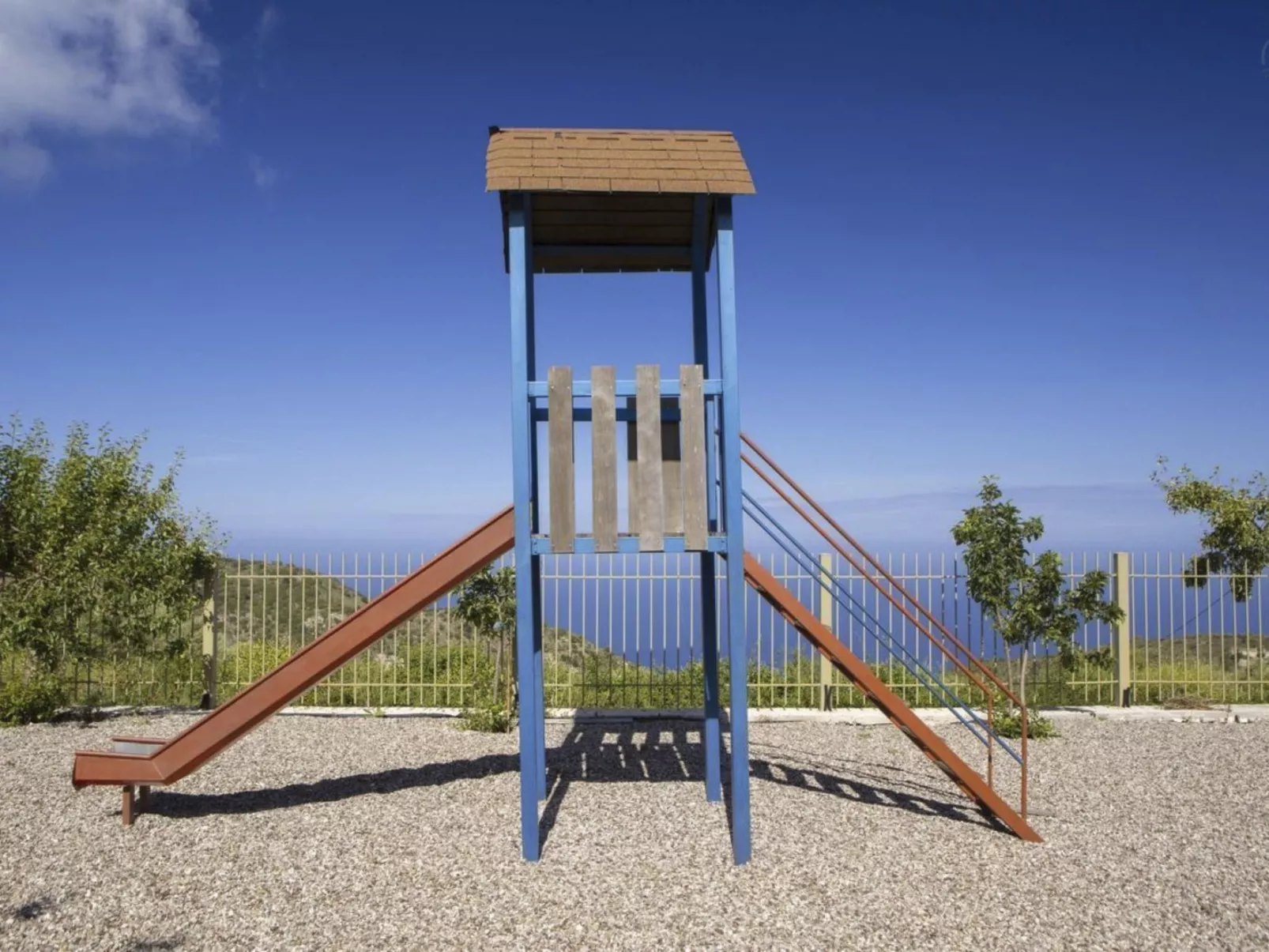 Schönes Haus in Apollonii mit privatem Pool-Buiten