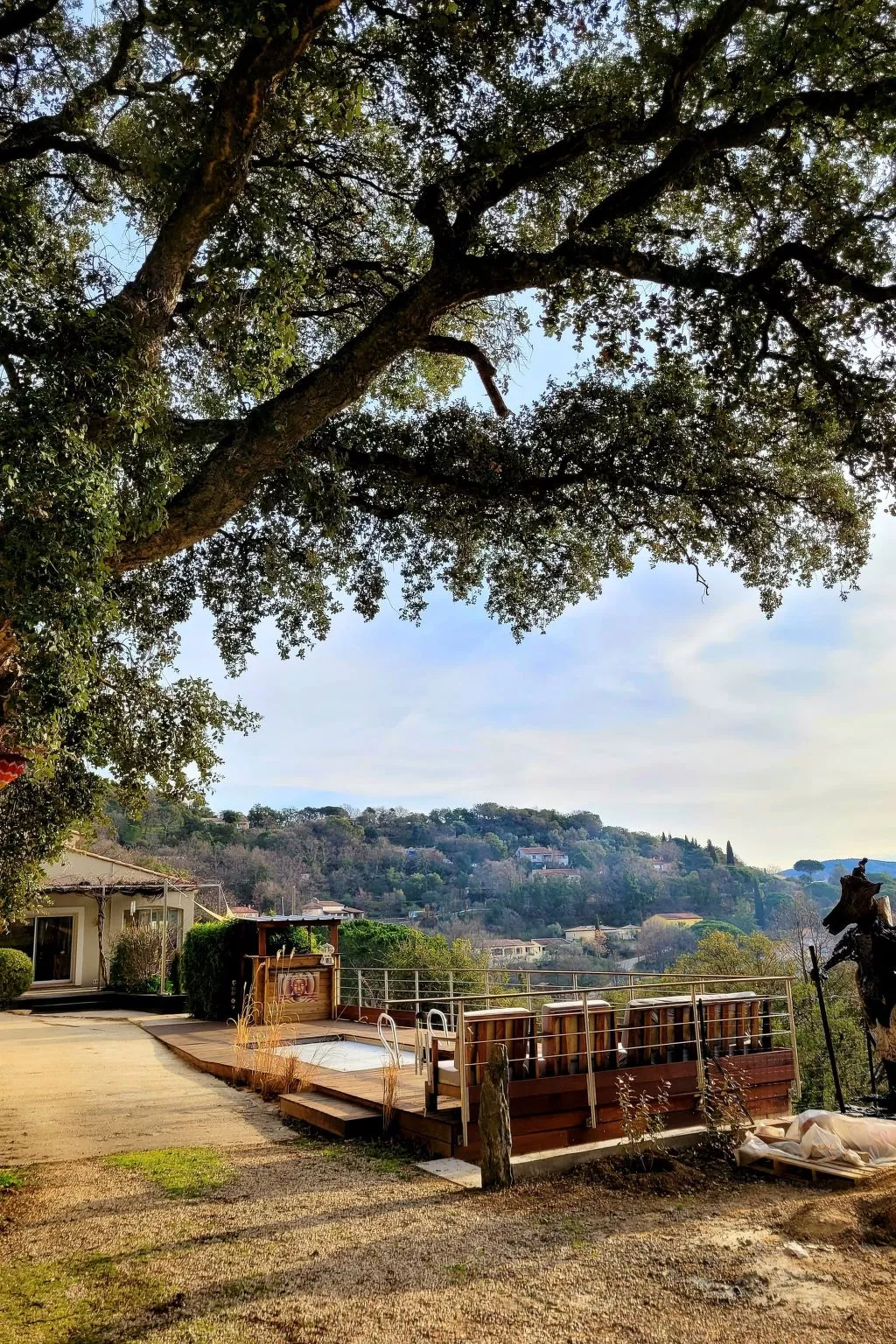 Haus Darshan Pool 10 Personen-Buiten