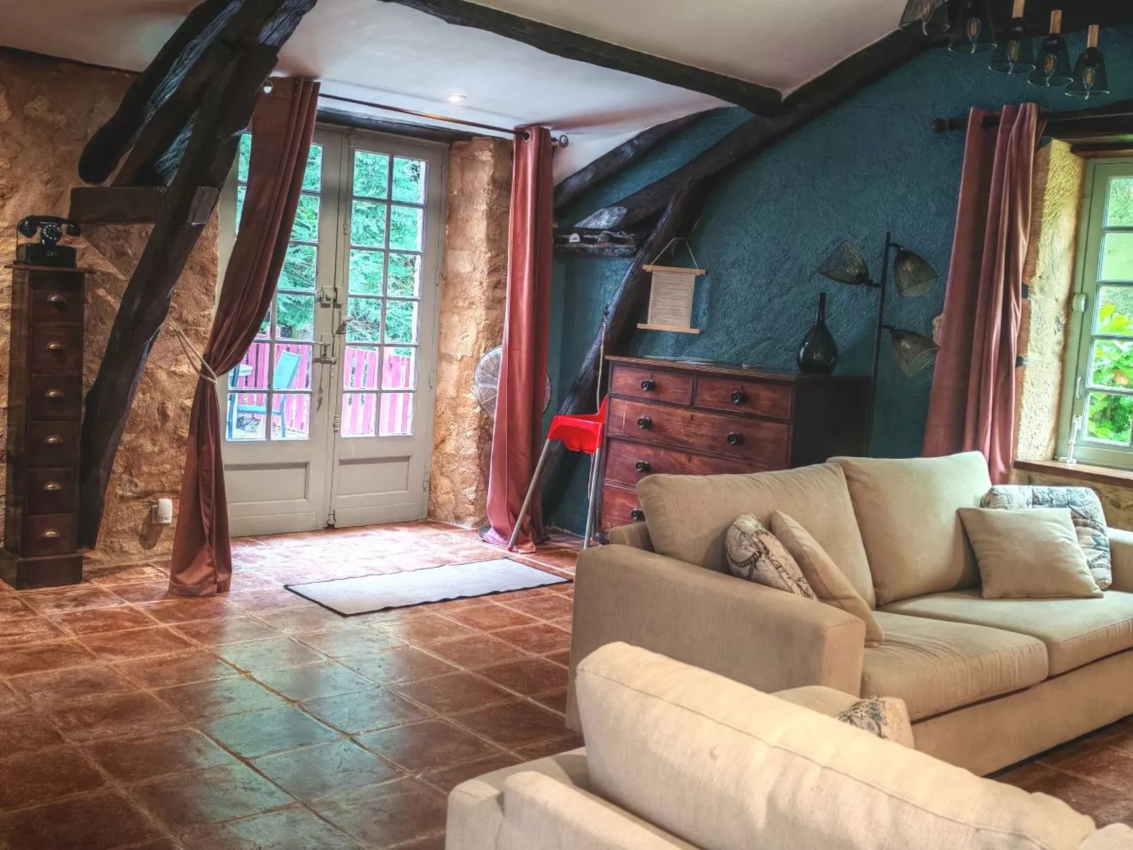 In Périgord Noir Dordogne in der Nähe von Limeuil