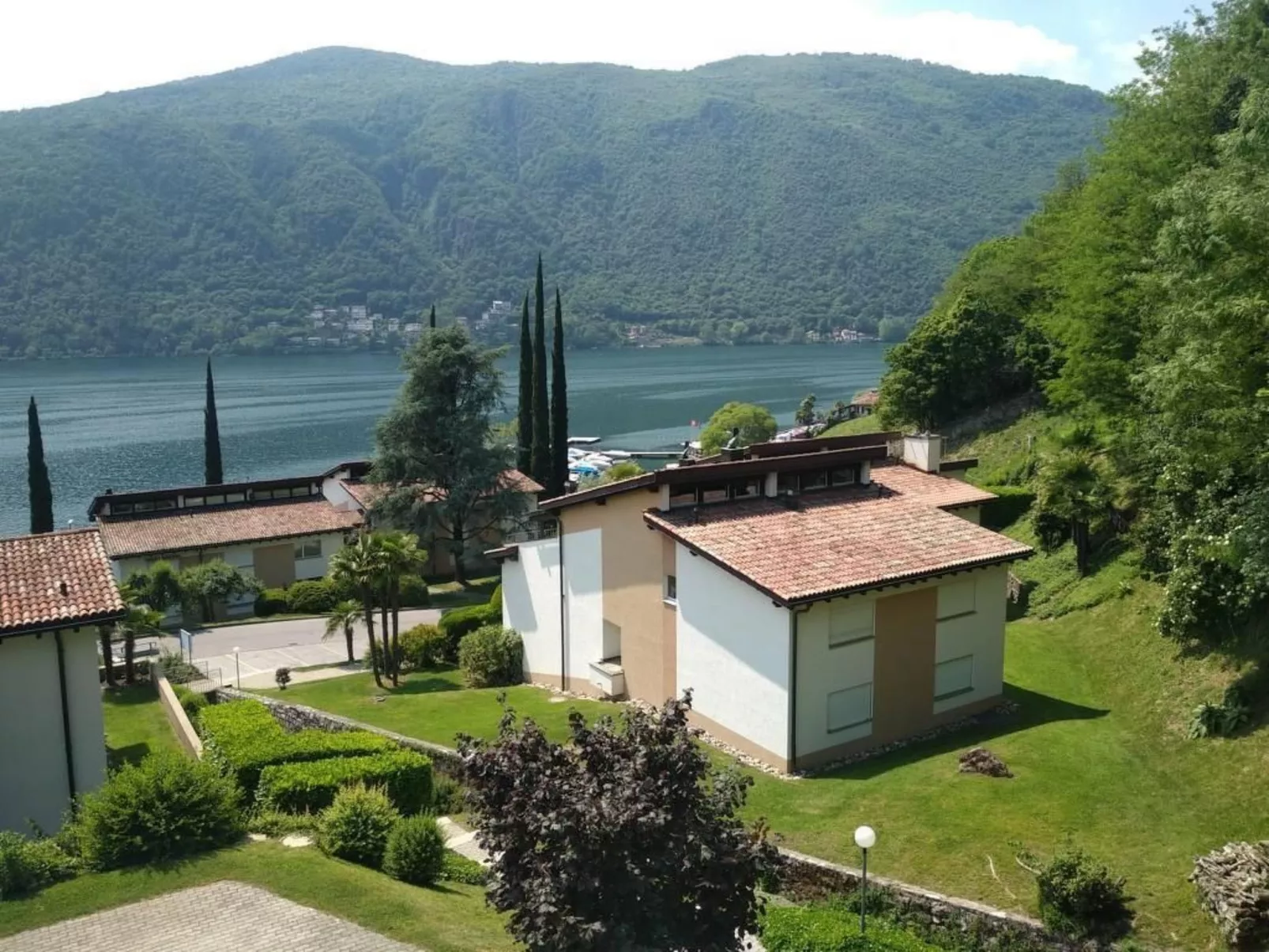 3.5 Zi - Ferienwohnung Miralago Morcote-Buiten