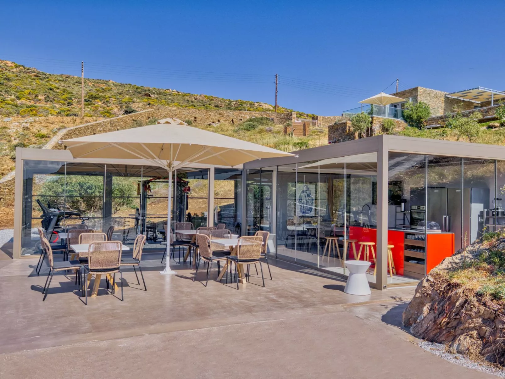 Villa mit Blick auf das Wasser-Buiten