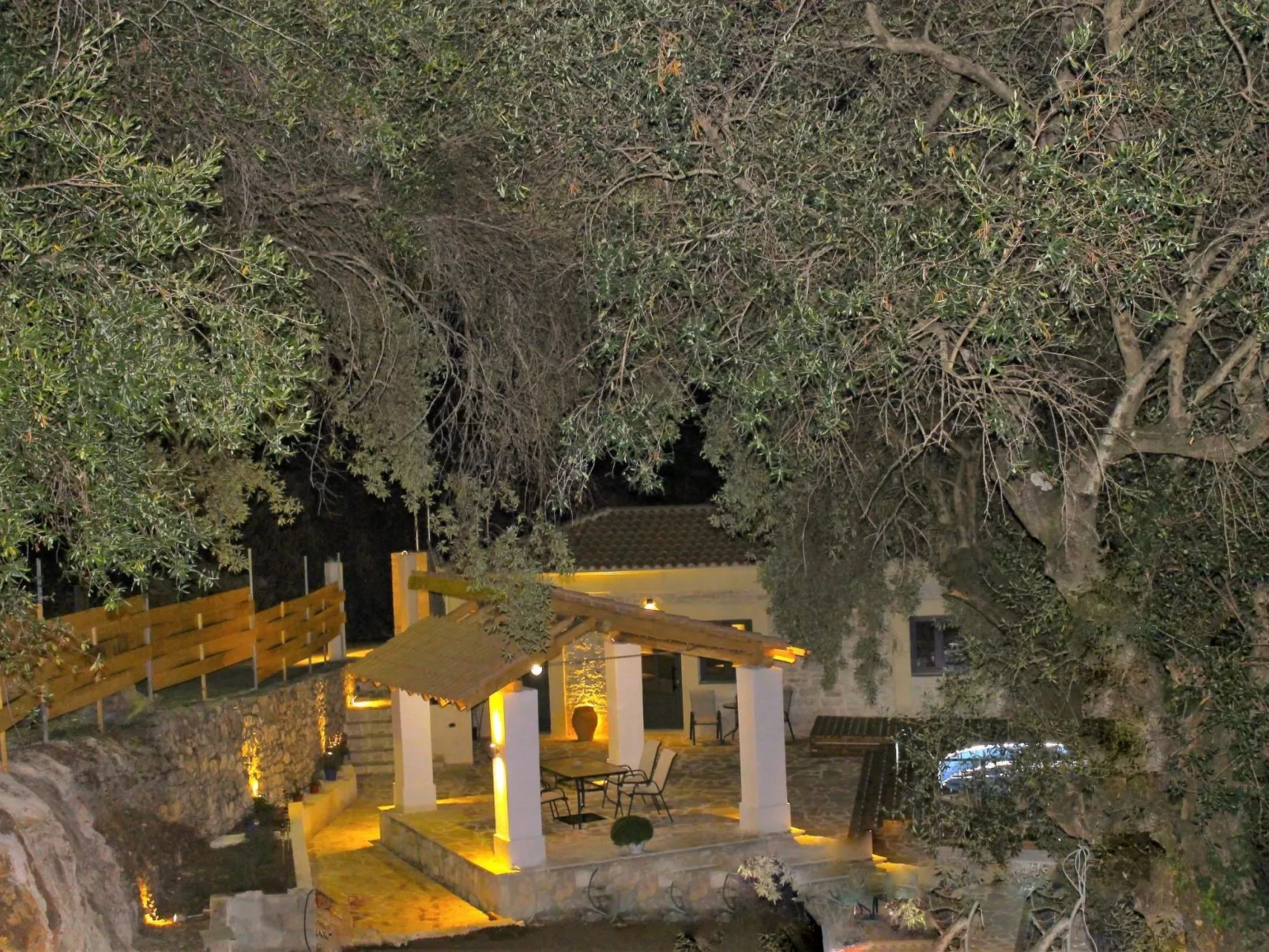 Villa Amfiliki in der Nähe der Agni-Bucht mit privatem Pool-Binnen