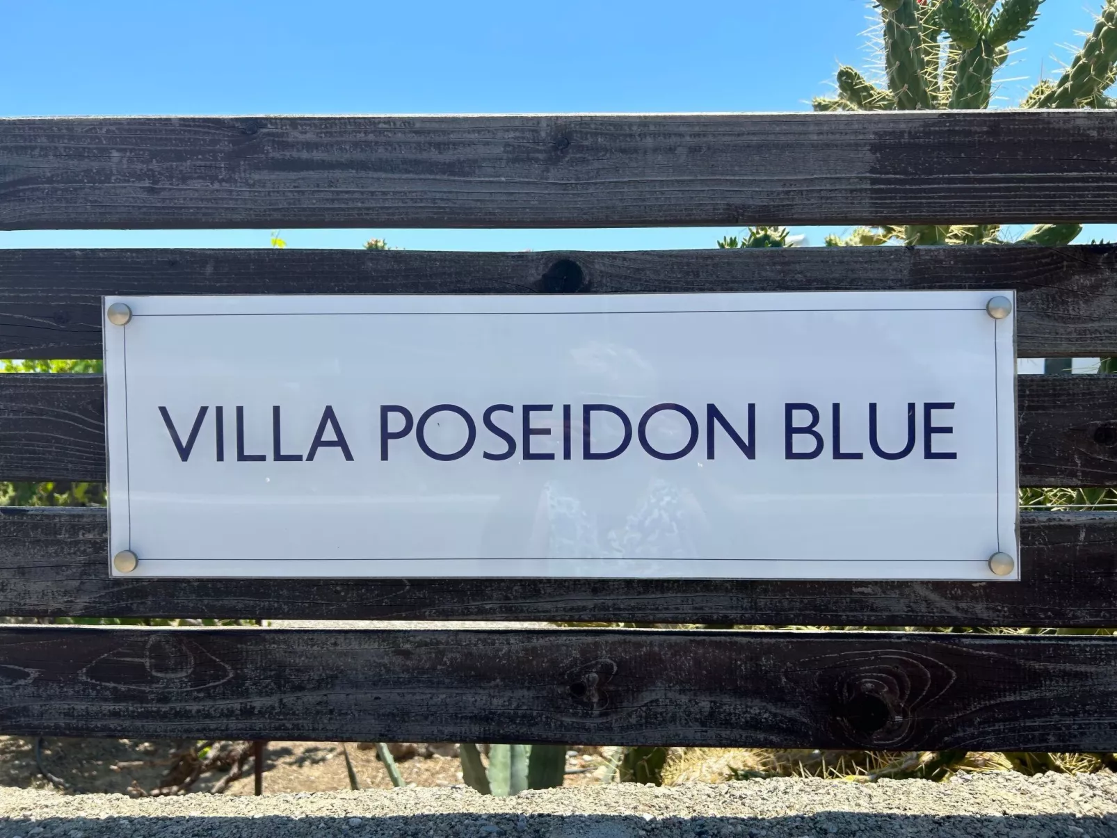 Villa Poseidon Blau-Buiten