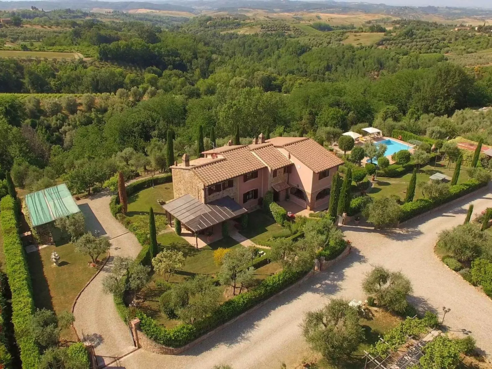 Villa 'Villa Colli' mit eigenem Pool-Buiten