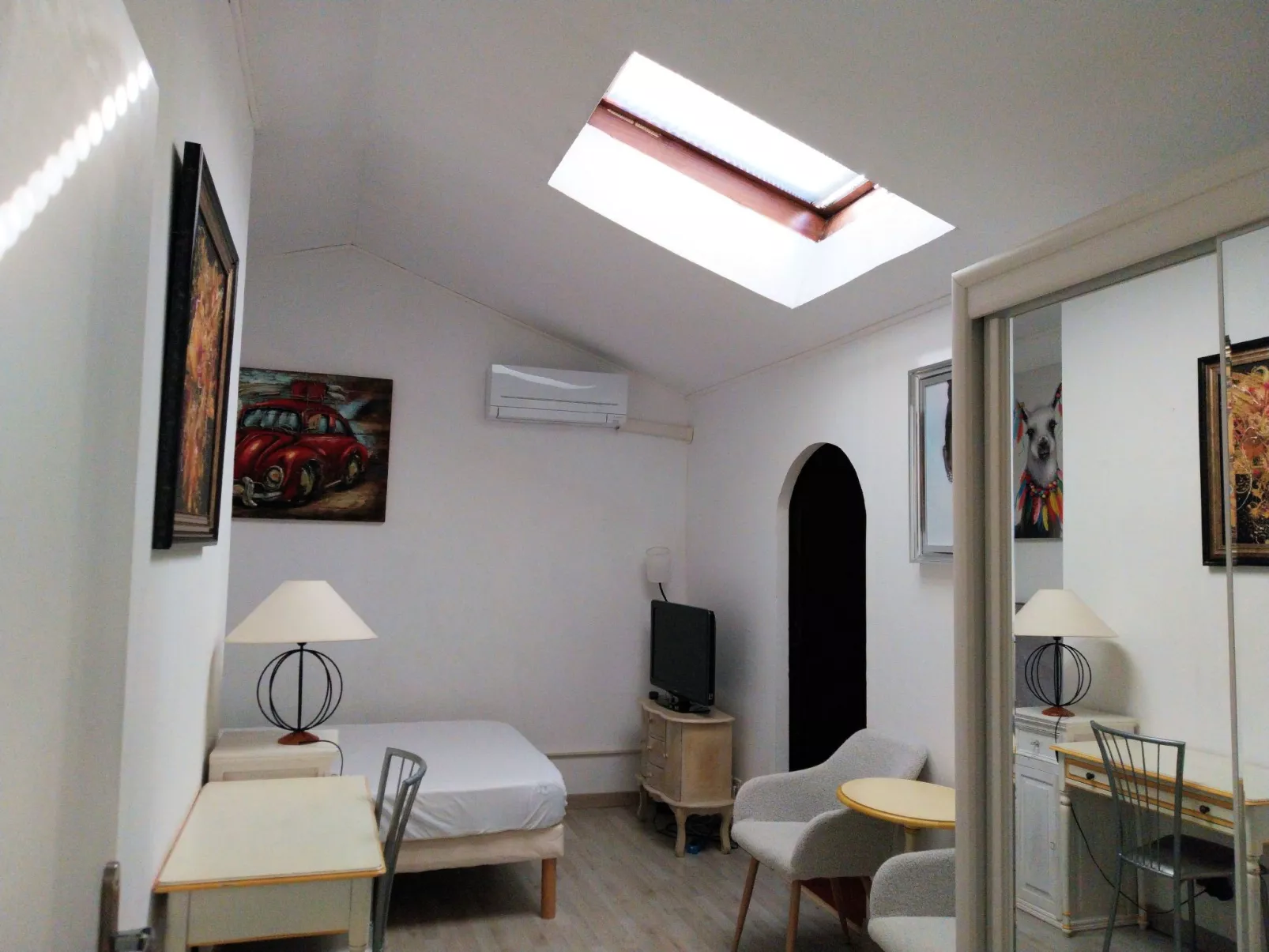 Loft, 300 m vom Meer-Binnen