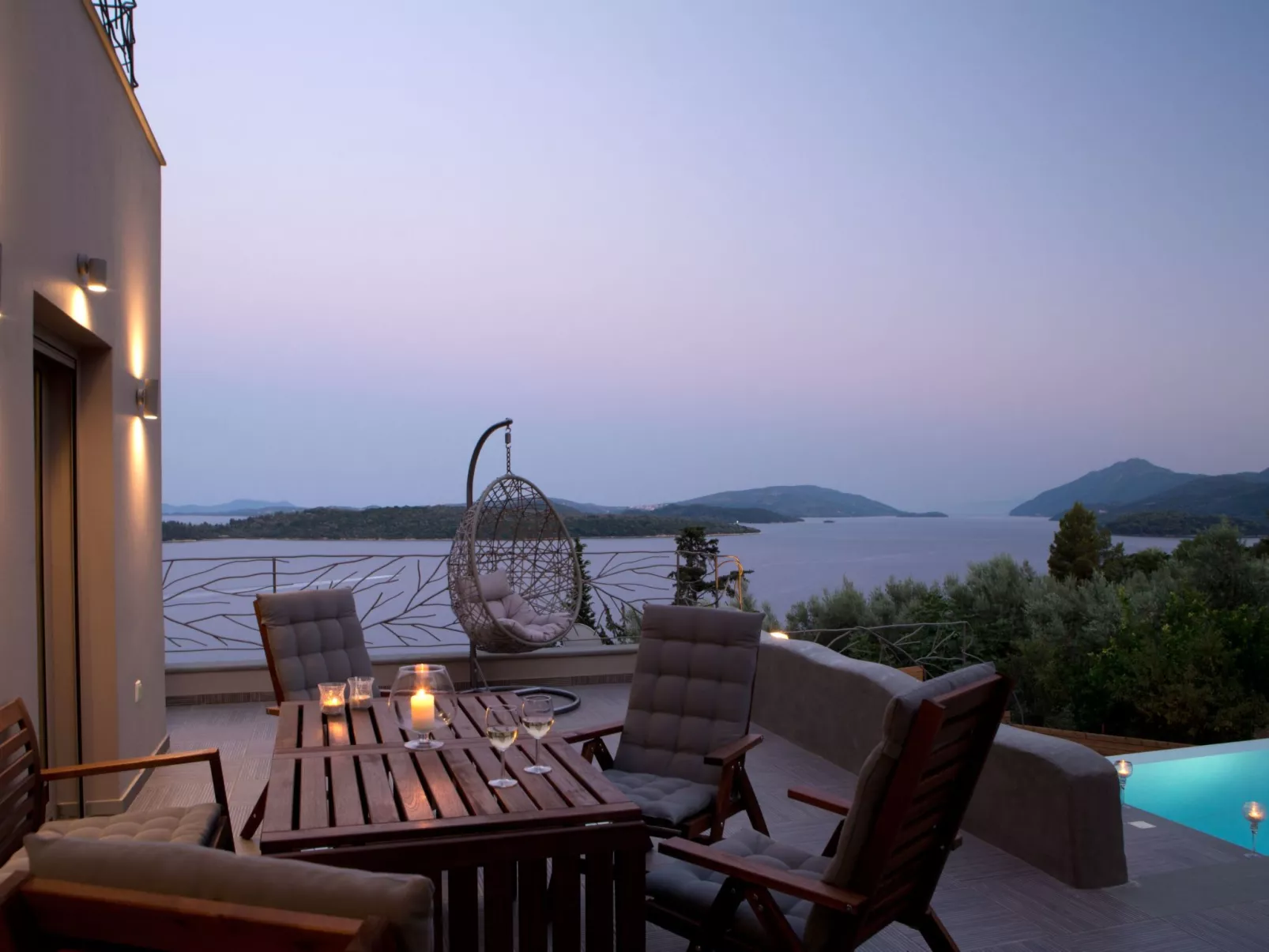 Für 6 Personen und 1 Kind in Perigiali-Buiten