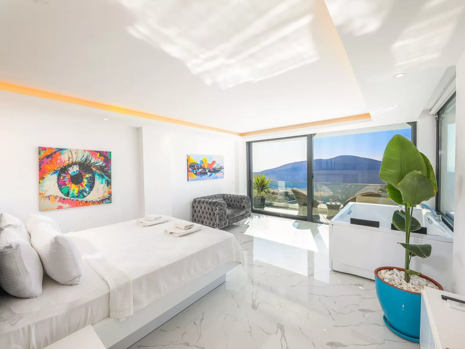 Moderne Luxusvilla für 6 Personen in Kalkan-Binnen