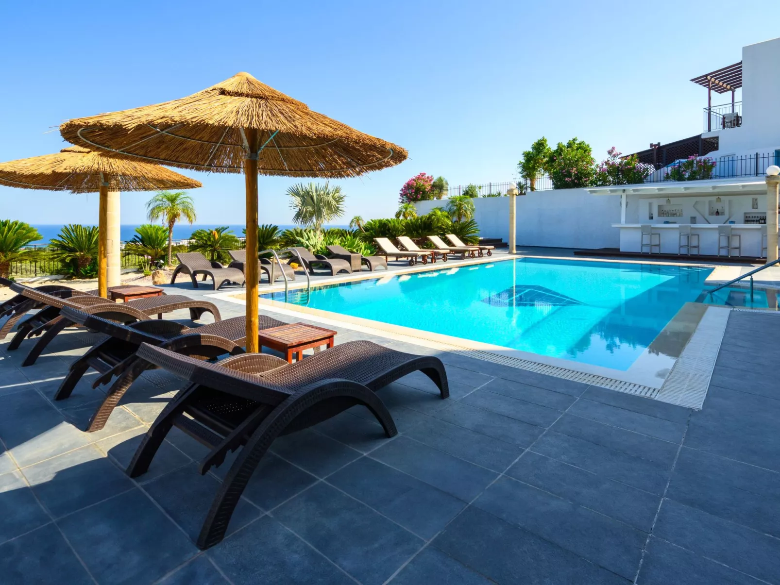 Charmante Diamond Villa in der Nähe von Gennadi Strand-Buiten