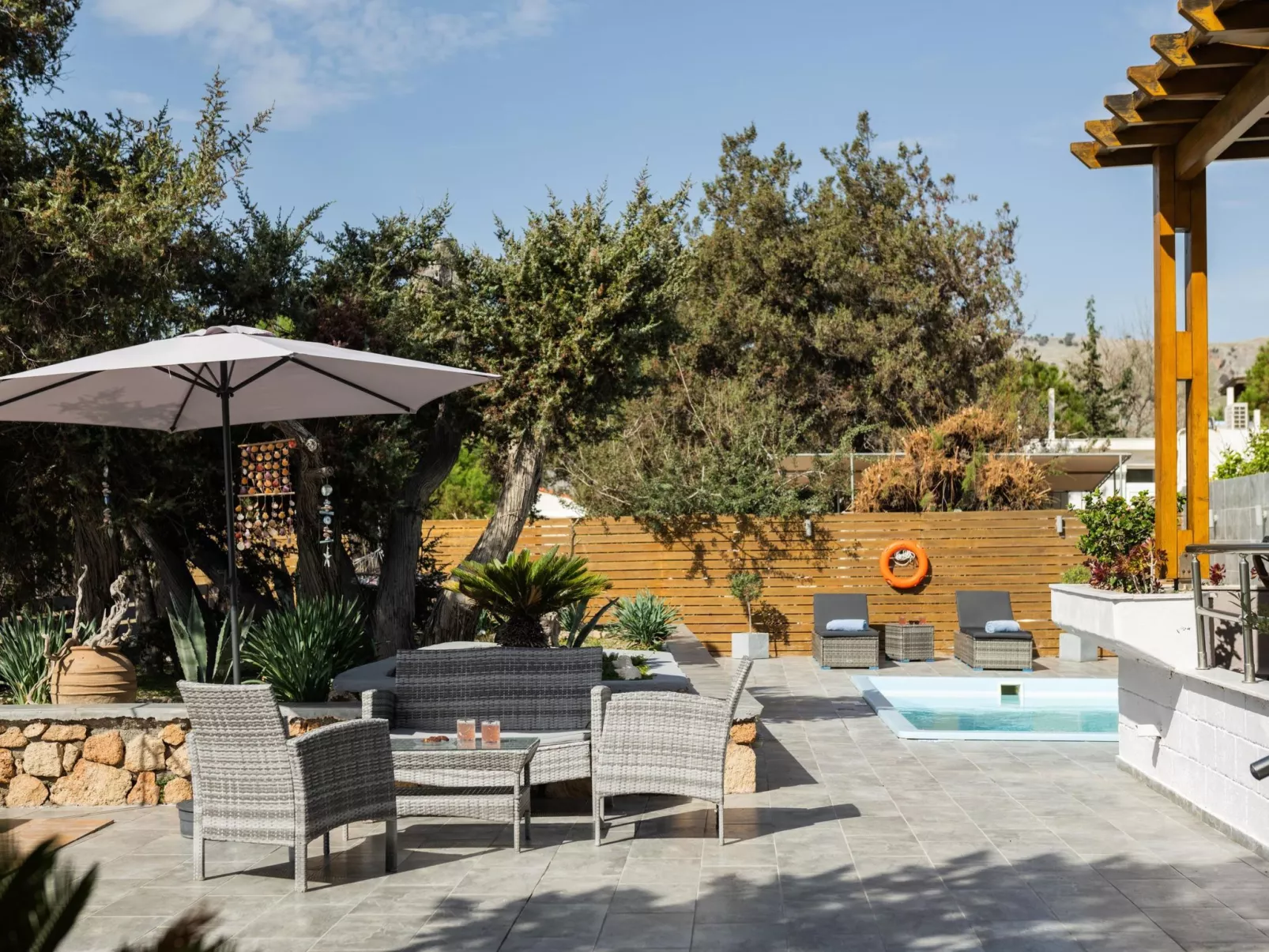 Villa Perla am Strand mit Meerblick-Buiten