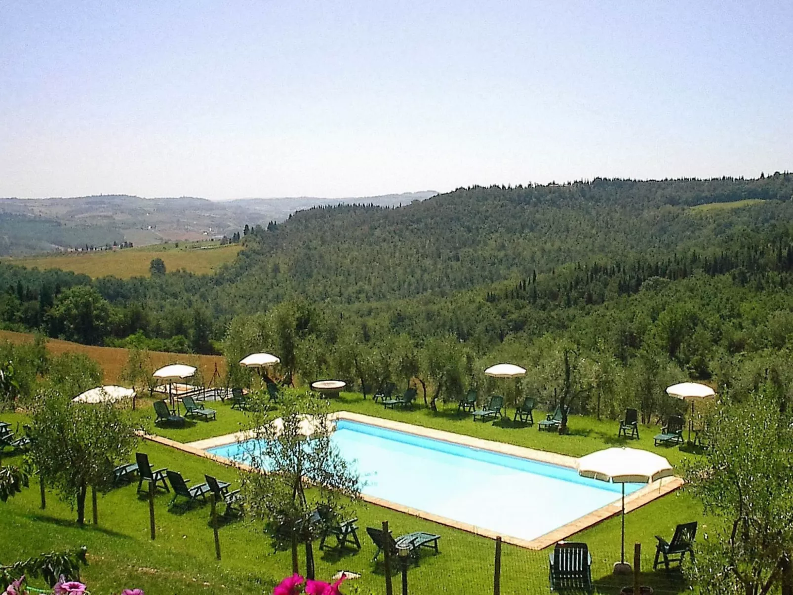 Spiga capponi' Wohnung mit Gemeinschaftspool-Buiten