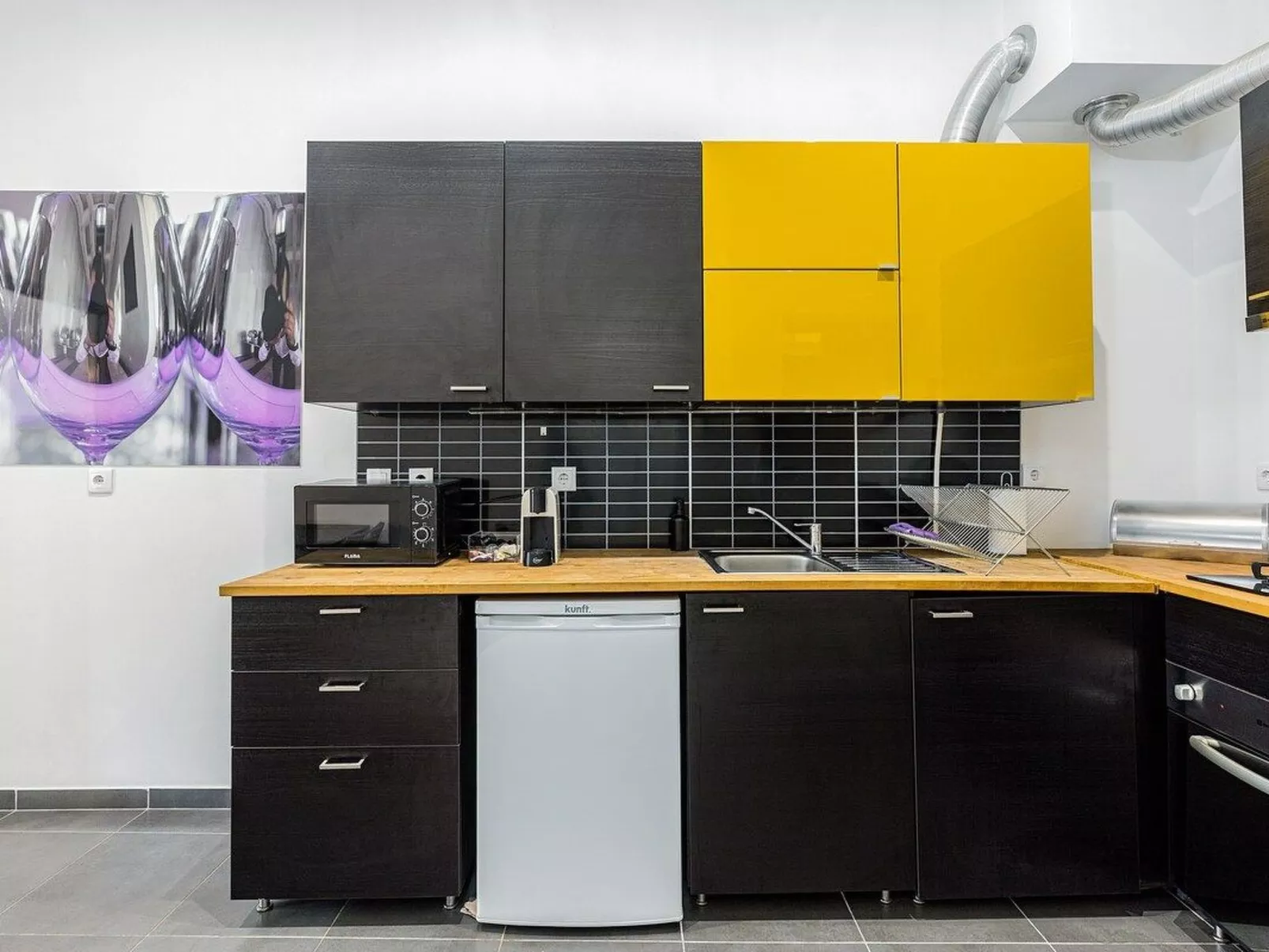 Traditionelles Haus am Meer-Binnen