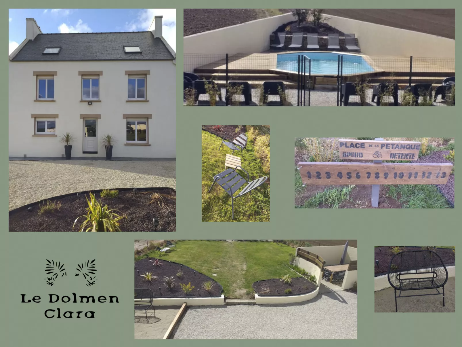 Das Dolmengebäude Clara-Buiten