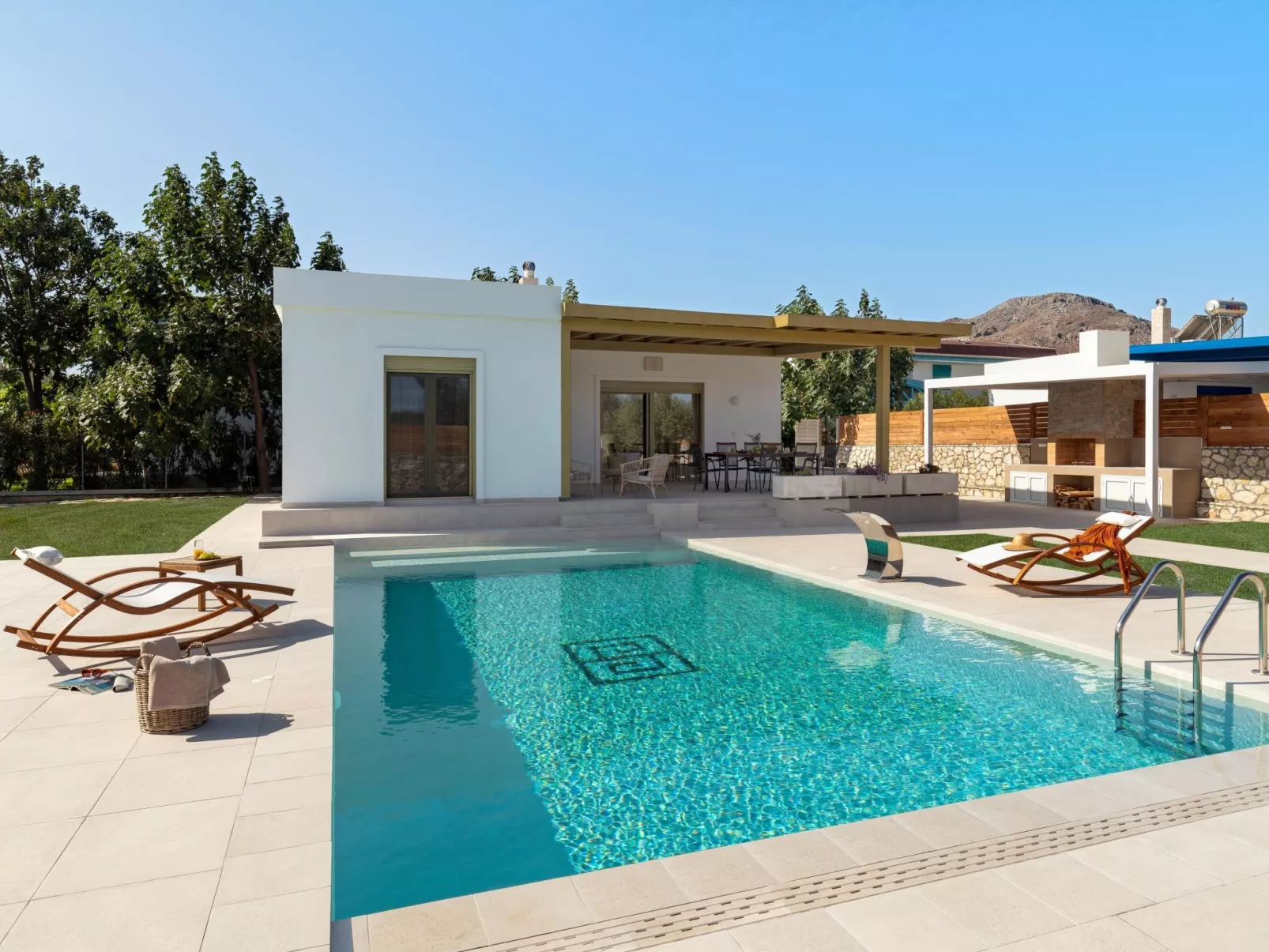 Klimatisierte Villa Elia-Buiten